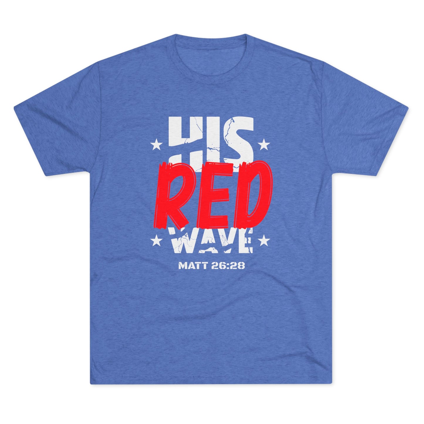 His Red Wave - Matt 26:28 (Men's)