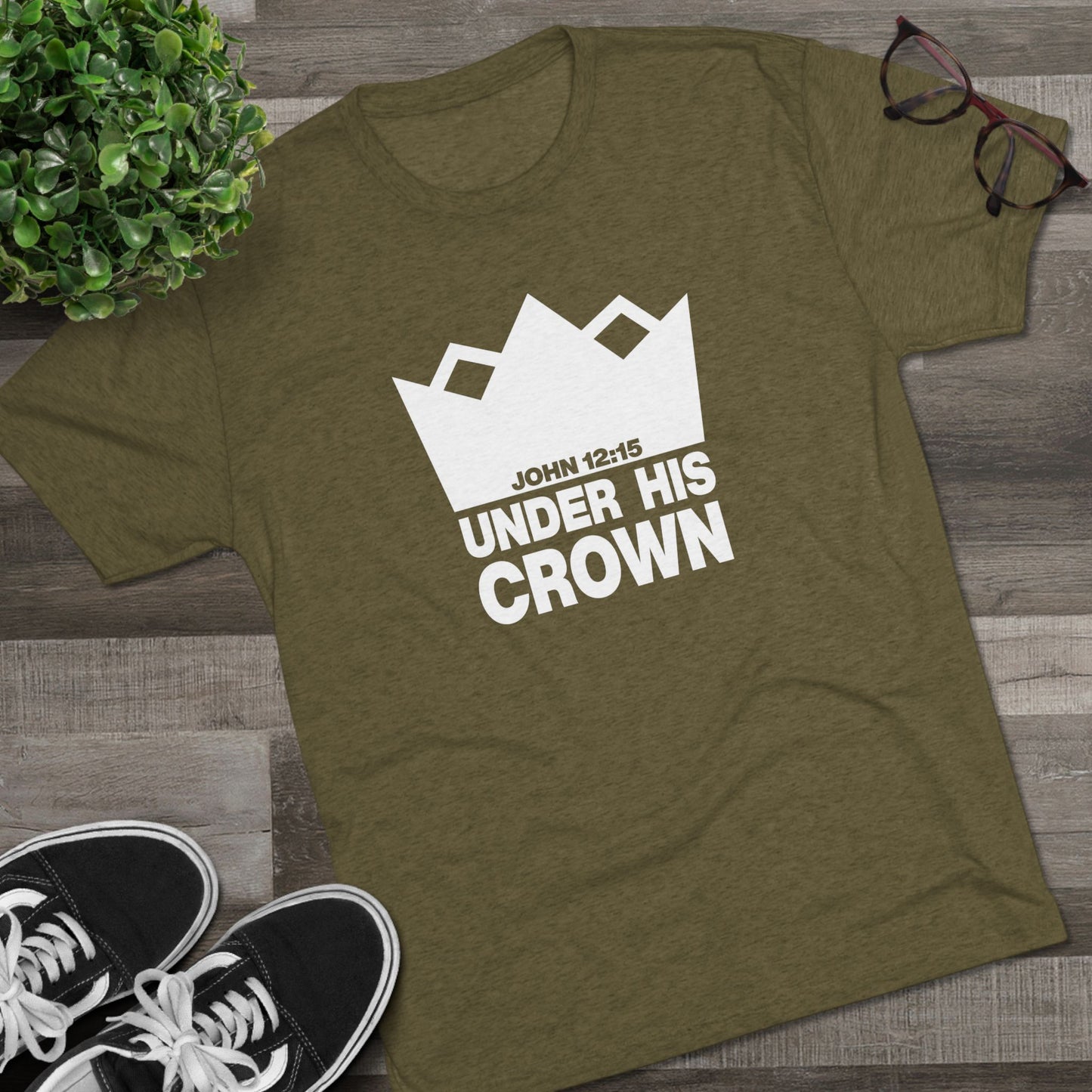 Under His Crown - John 12:15 (Men's)