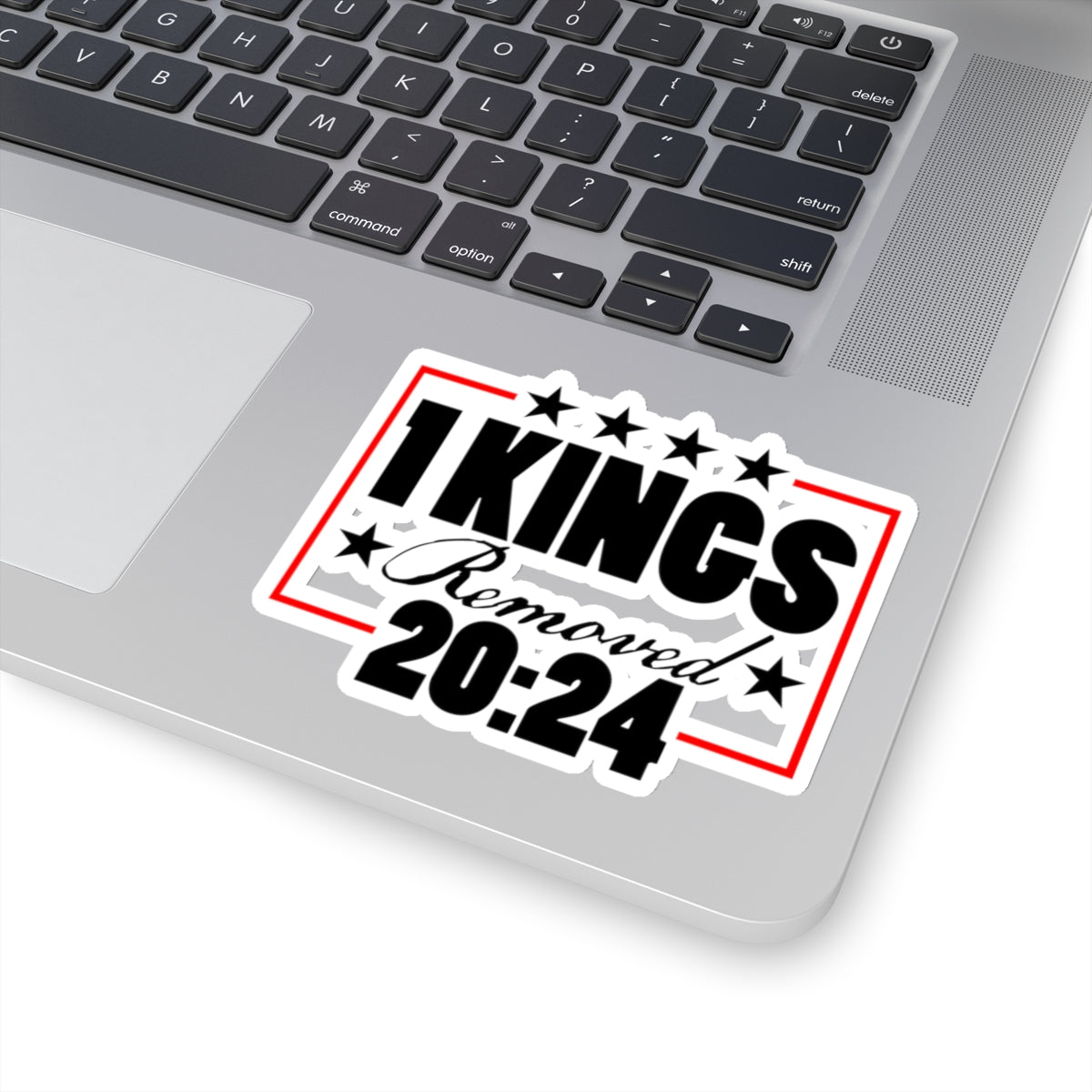 Election 2024 - 1 Kings Removed - Kiss-Cut Sticker