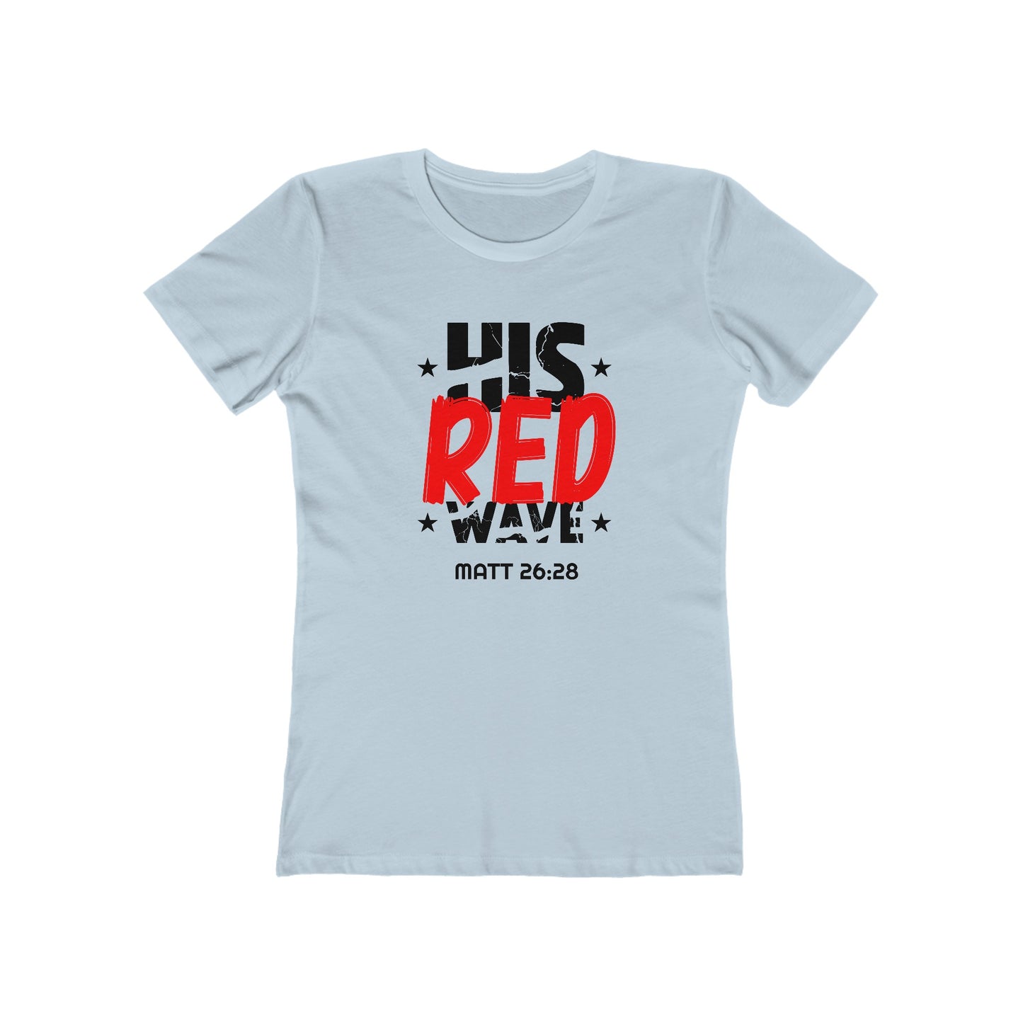 His Red Wave - Matt 26:28 (Women's)