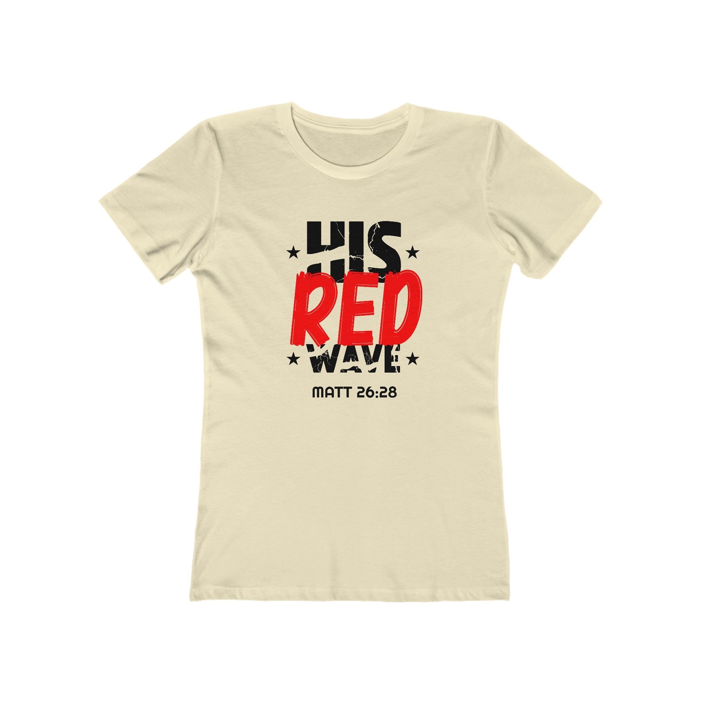 His Red Wave - Matt 26:28 (Women's)