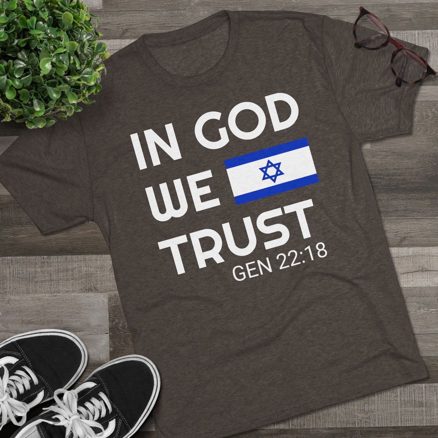 In God We Trust - ISRAEL (Men's)