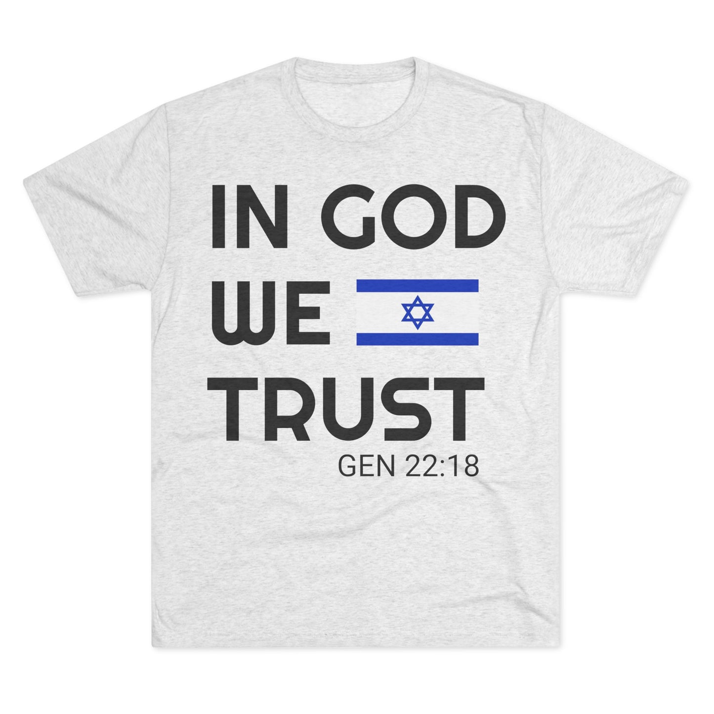 In God We Trust - ISRAEL (Men's)