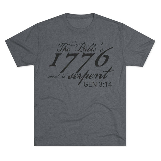 The Bible's 1776 word is Serpent (Men's)