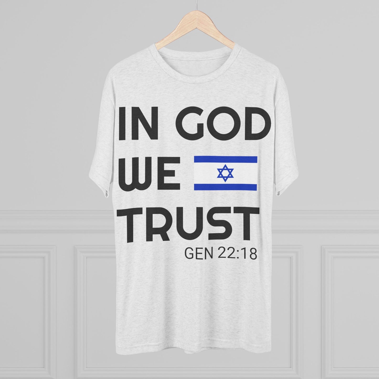 In God We Trust - ISRAEL (Men's)