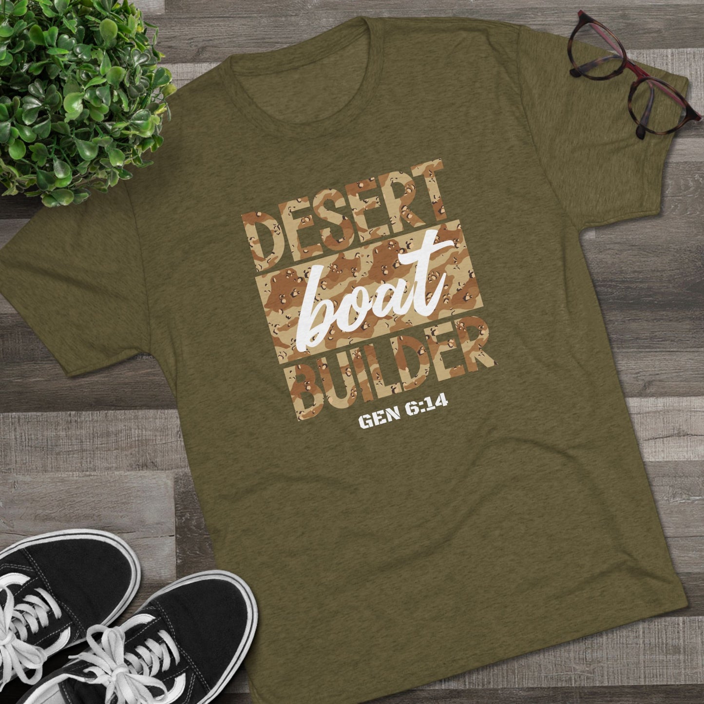 Desert Boat Builder - Genesis 6:14 (Men's)