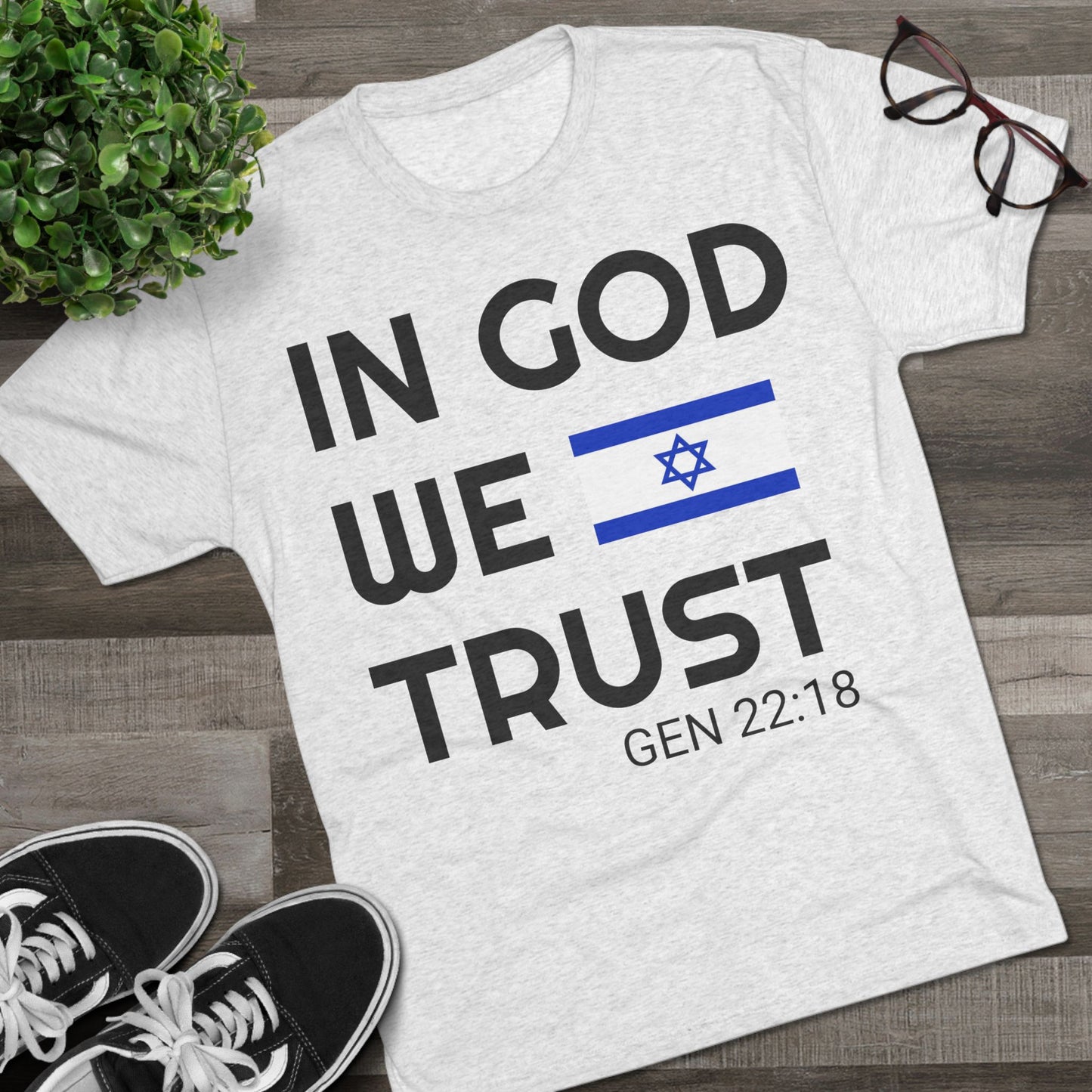 In God We Trust - ISRAEL (Men's)