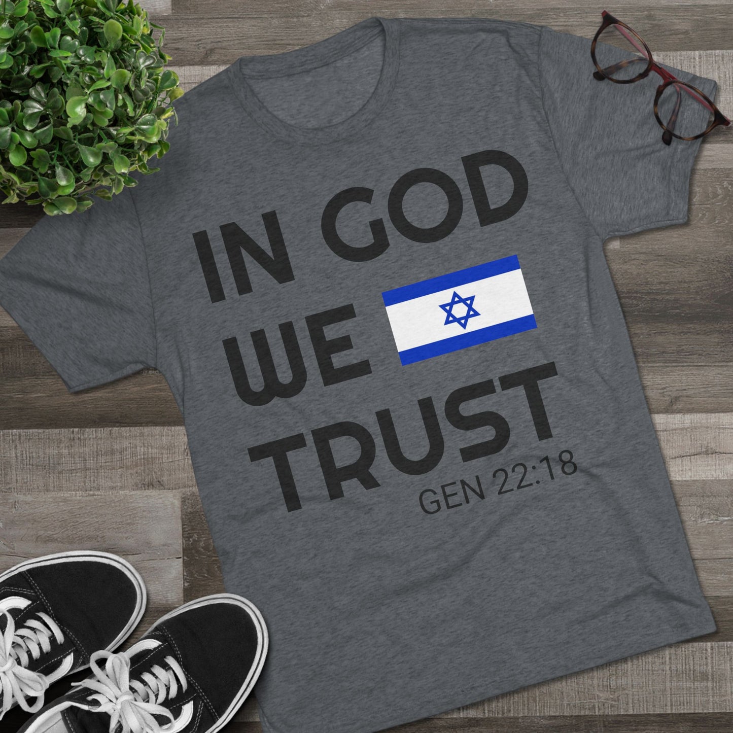 In God We Trust - ISRAEL (Men's)