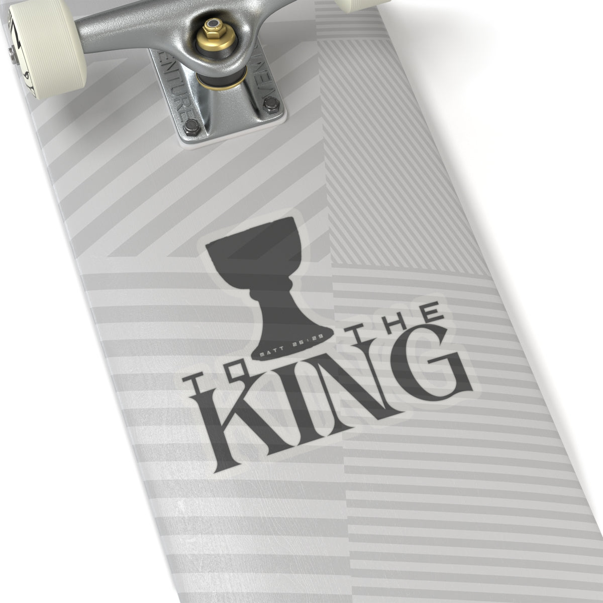 To the King - Matthew 26:29 (King Jesus Cup) - Kiss-Cut Sticker