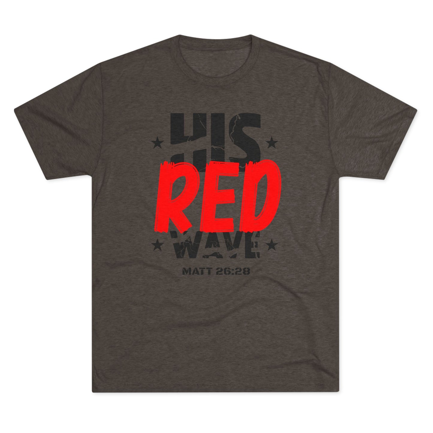 His Red Wave - Matt 26:28 (Men's)