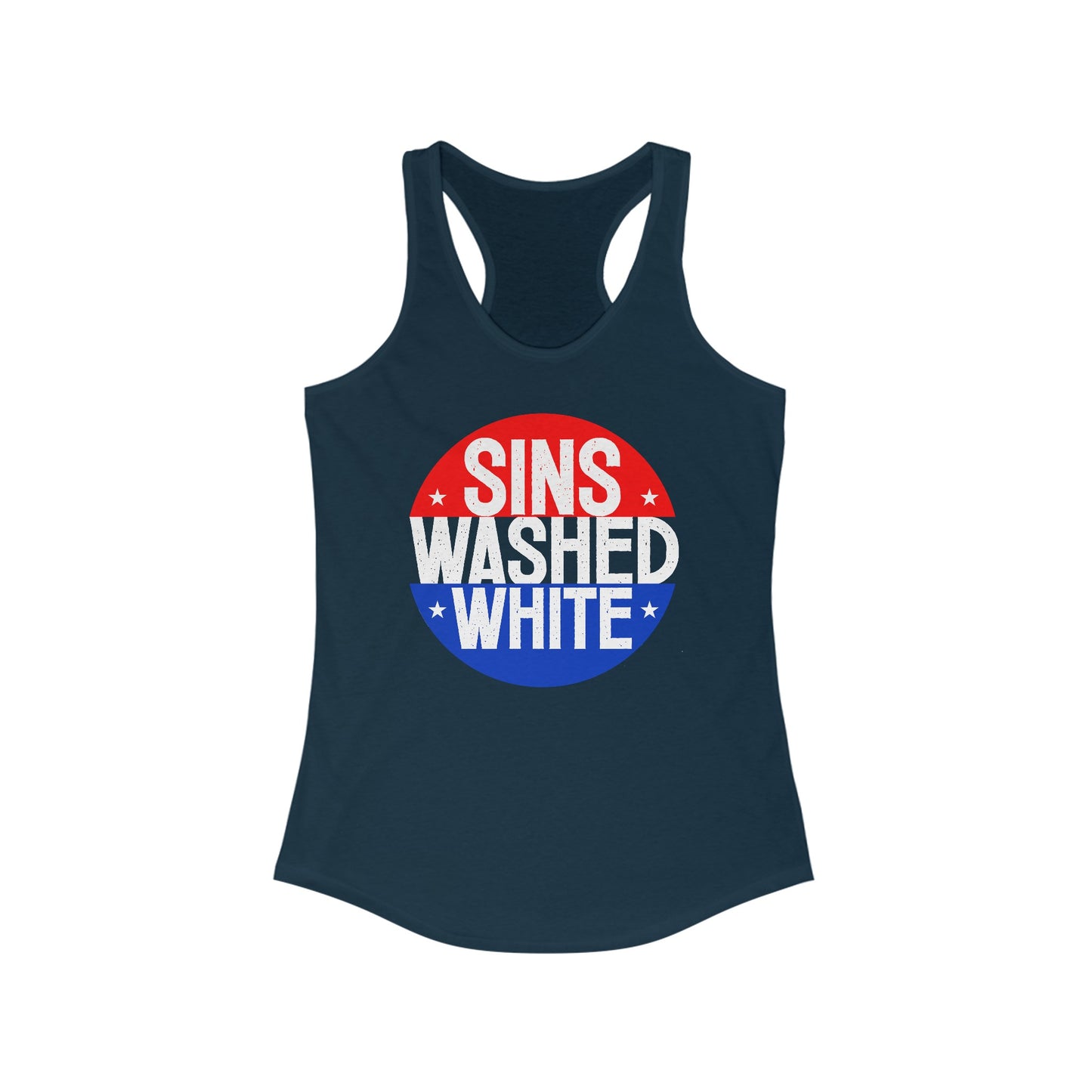 Sins Washed White - Racerback Tank (Women's)