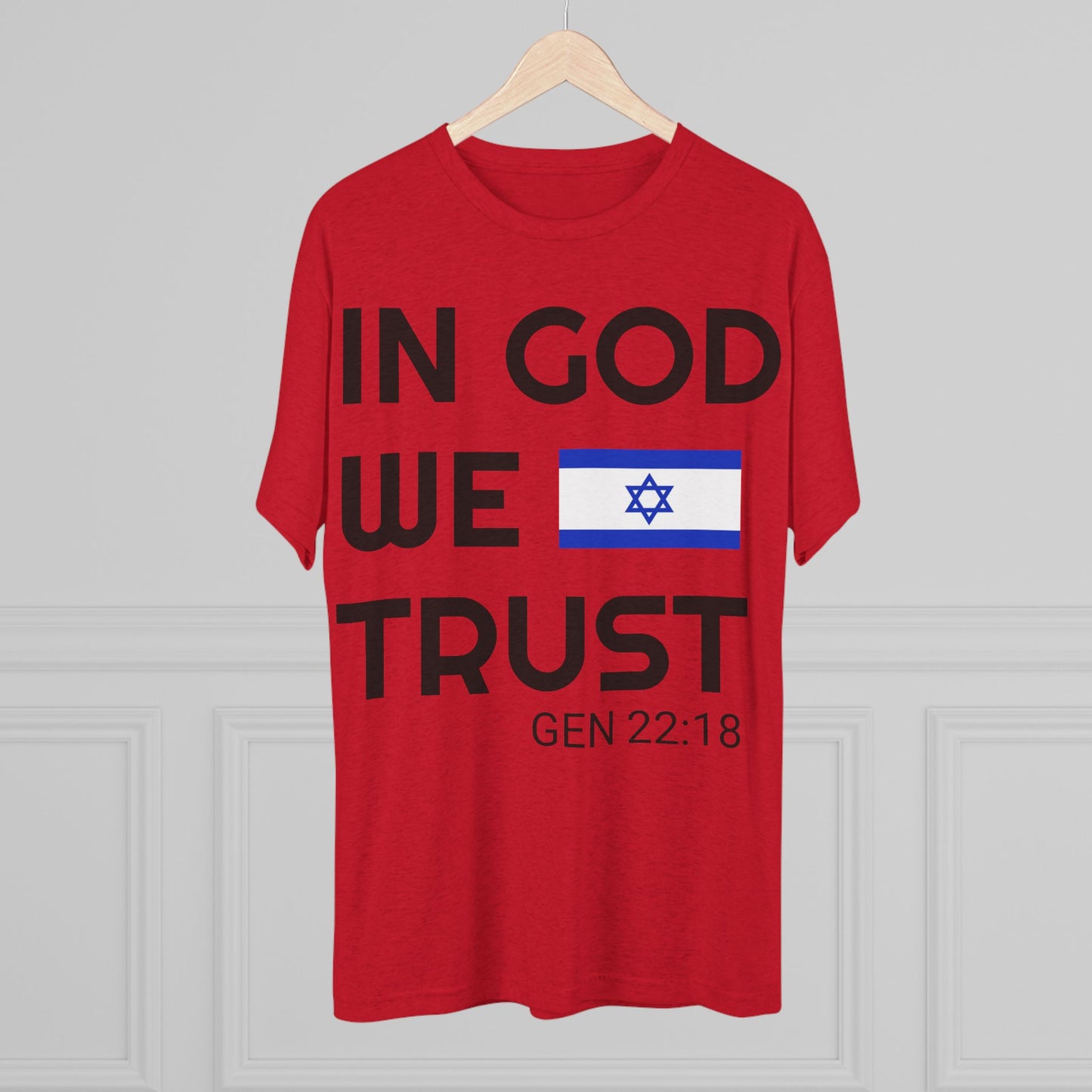 In God We Trust - ISRAEL (Men's)