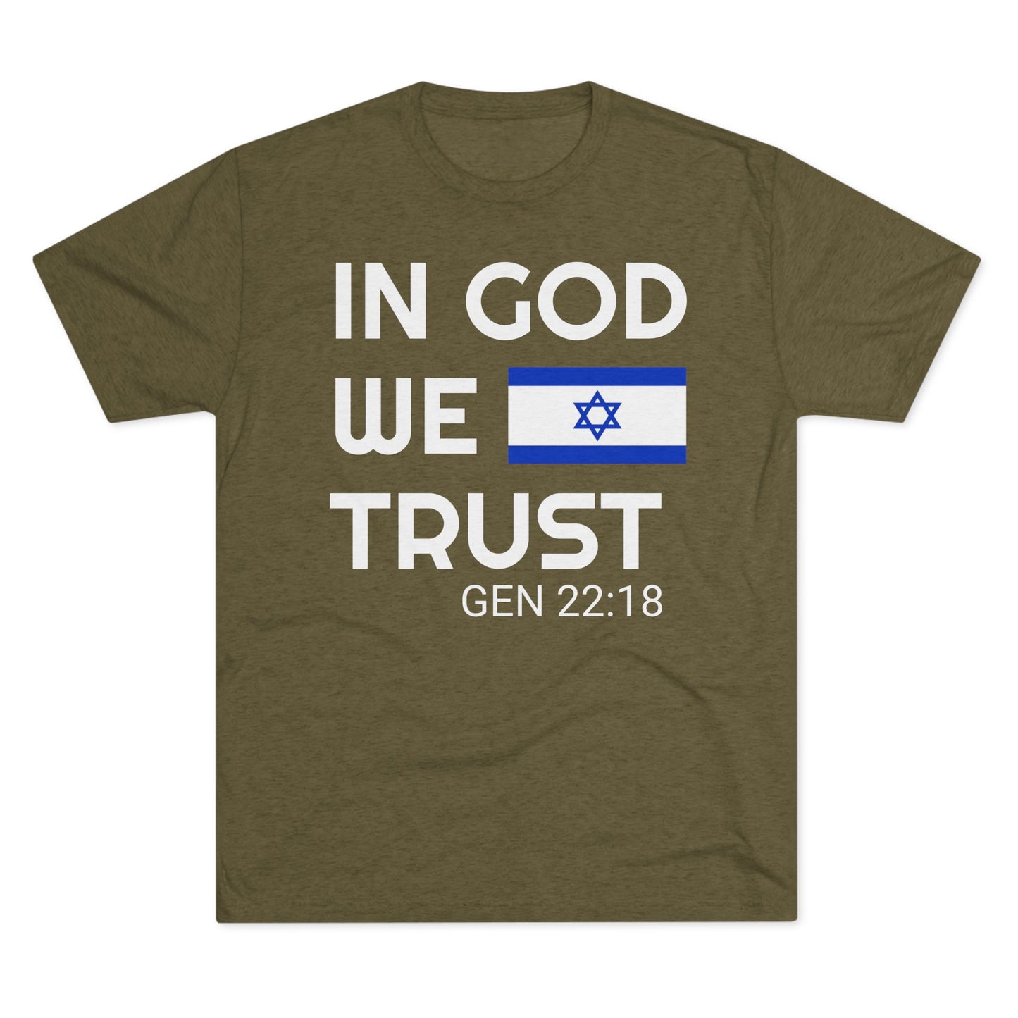 In God We Trust - ISRAEL (Men's)