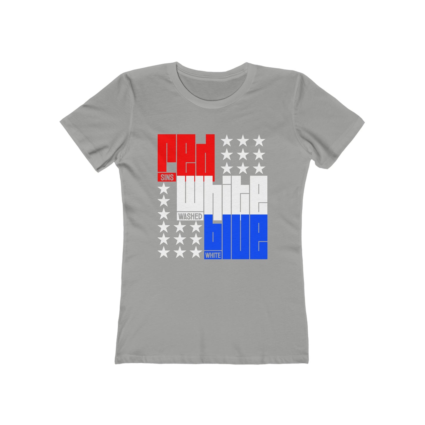 Red, White, Blue - Sins, Washed, Clean (Women's)