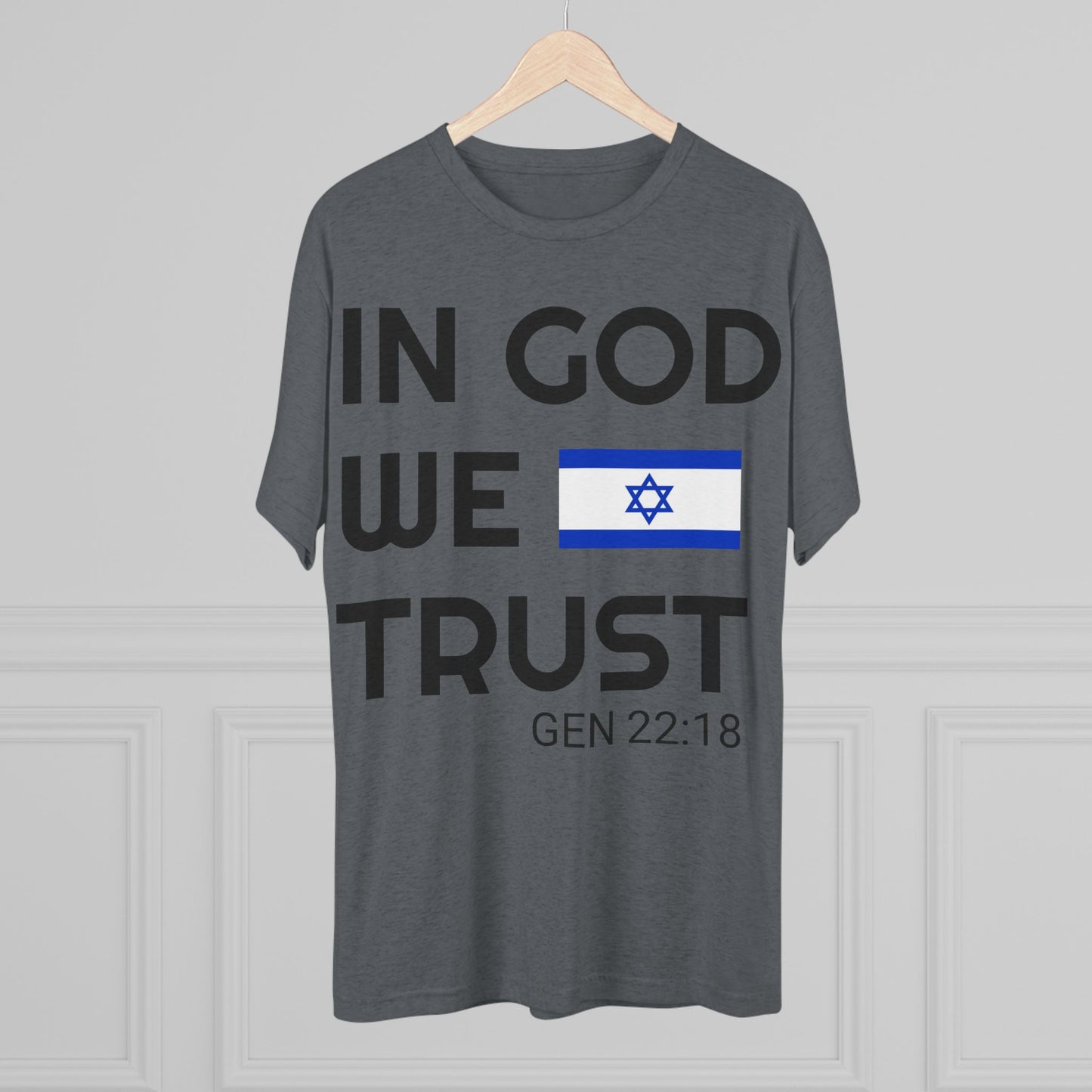 In God We Trust - ISRAEL (Men's)