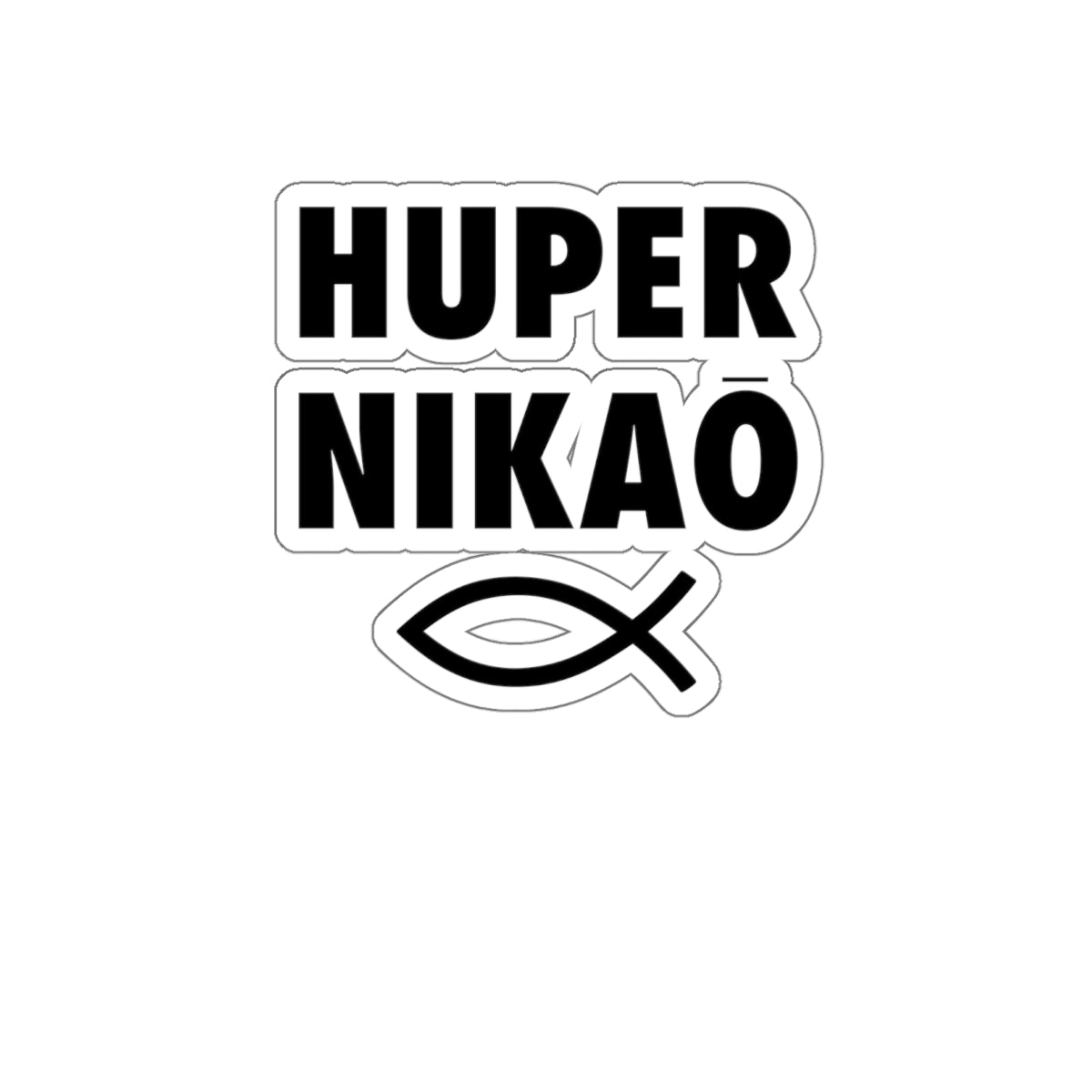 Huper Nikao - Conquerors - Kiss-Cut Sticker