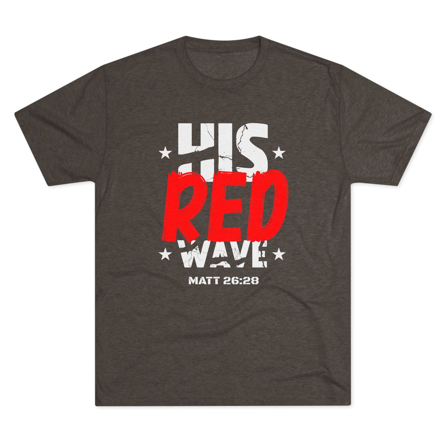 His Red Wave - Matt 26:28 (Men's)