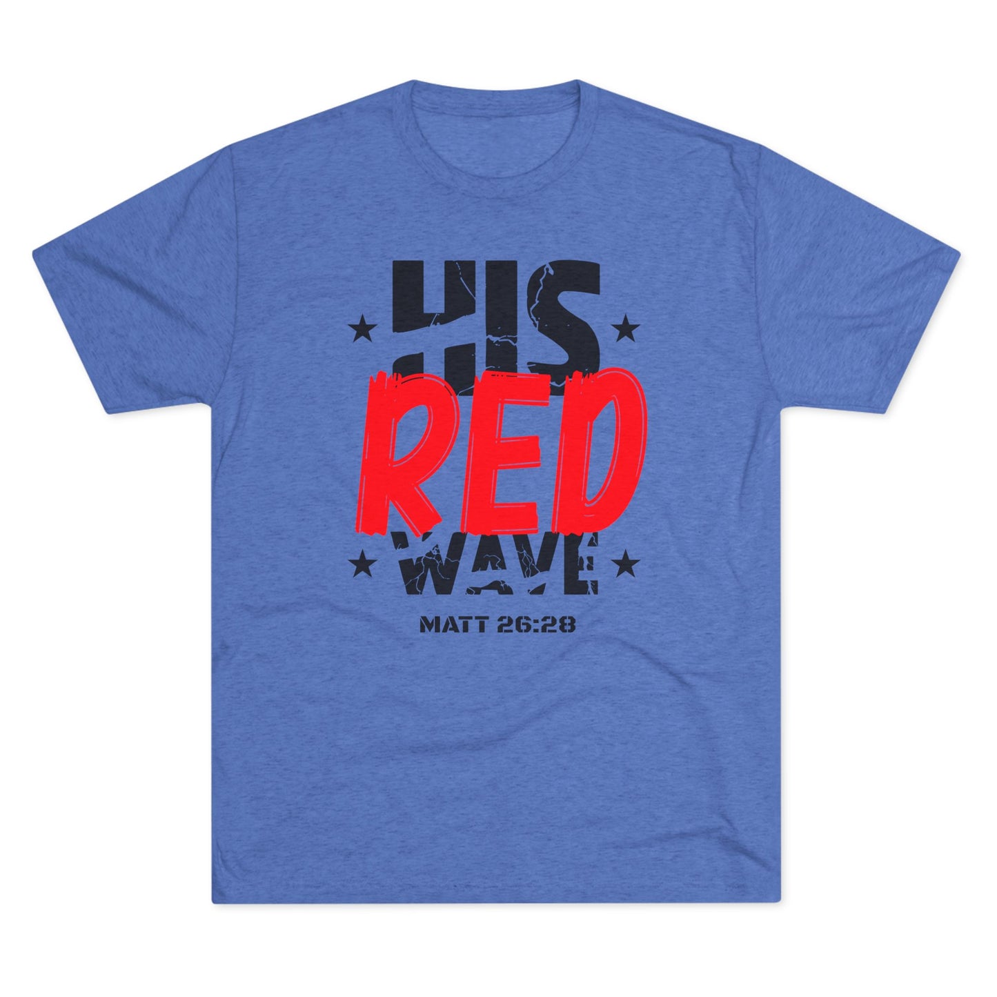 His Red Wave - Matt 26:28 (Men's)