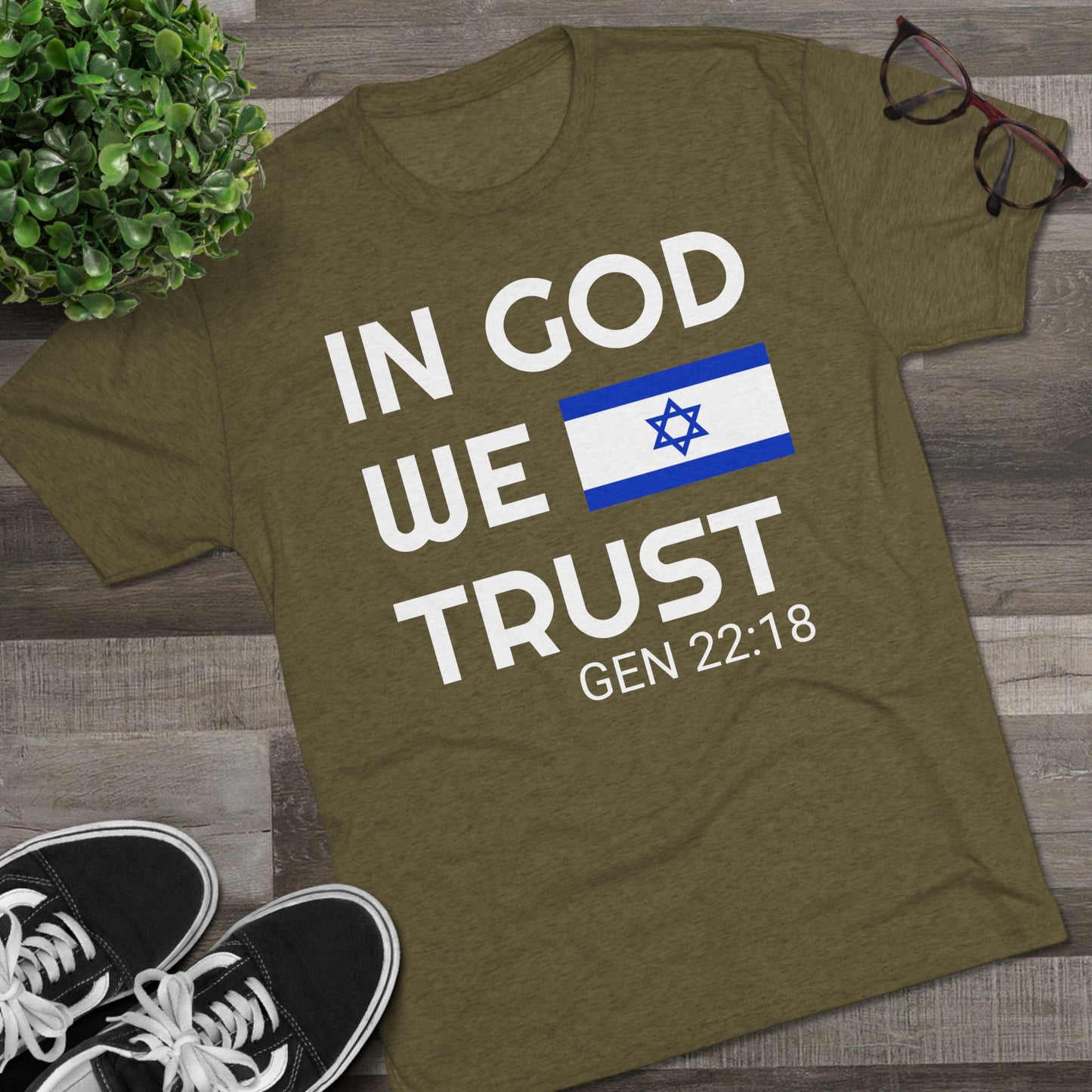 In God We Trust - ISRAEL (Men's)