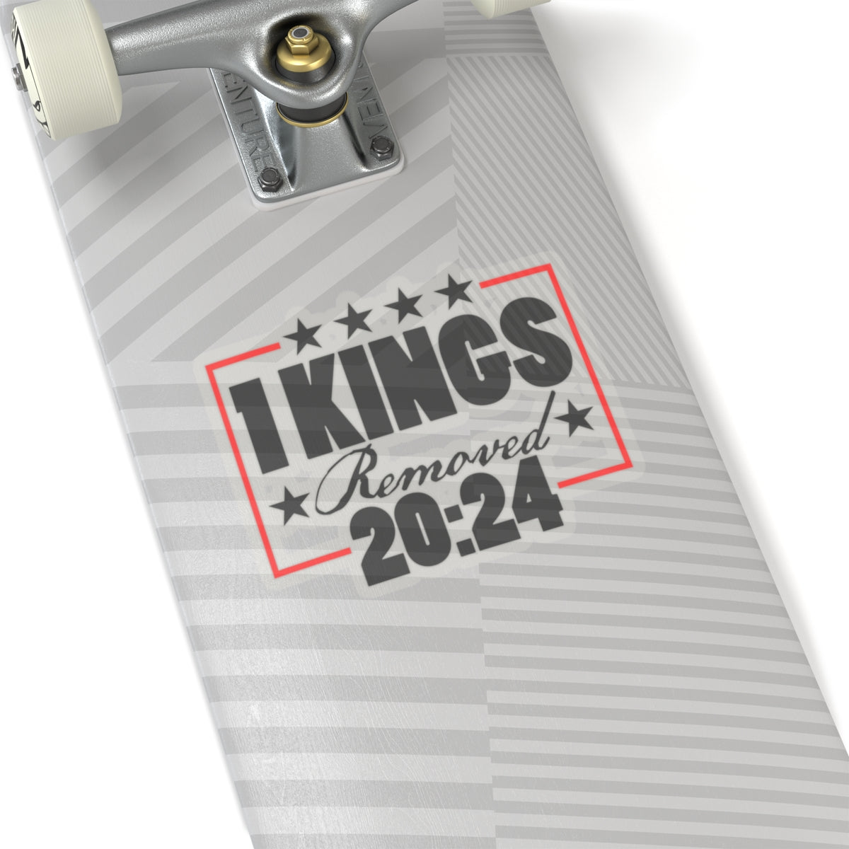 Election 2024 - 1 Kings Removed - Kiss-Cut Sticker