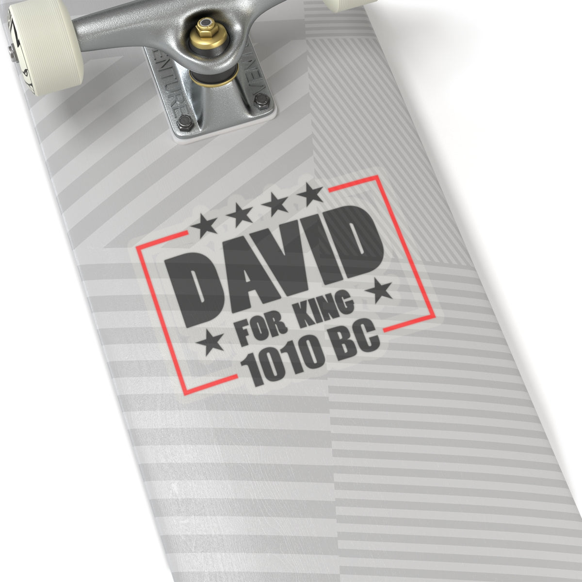 David for King 1010 BC - Election - Kiss-Cut Sticker