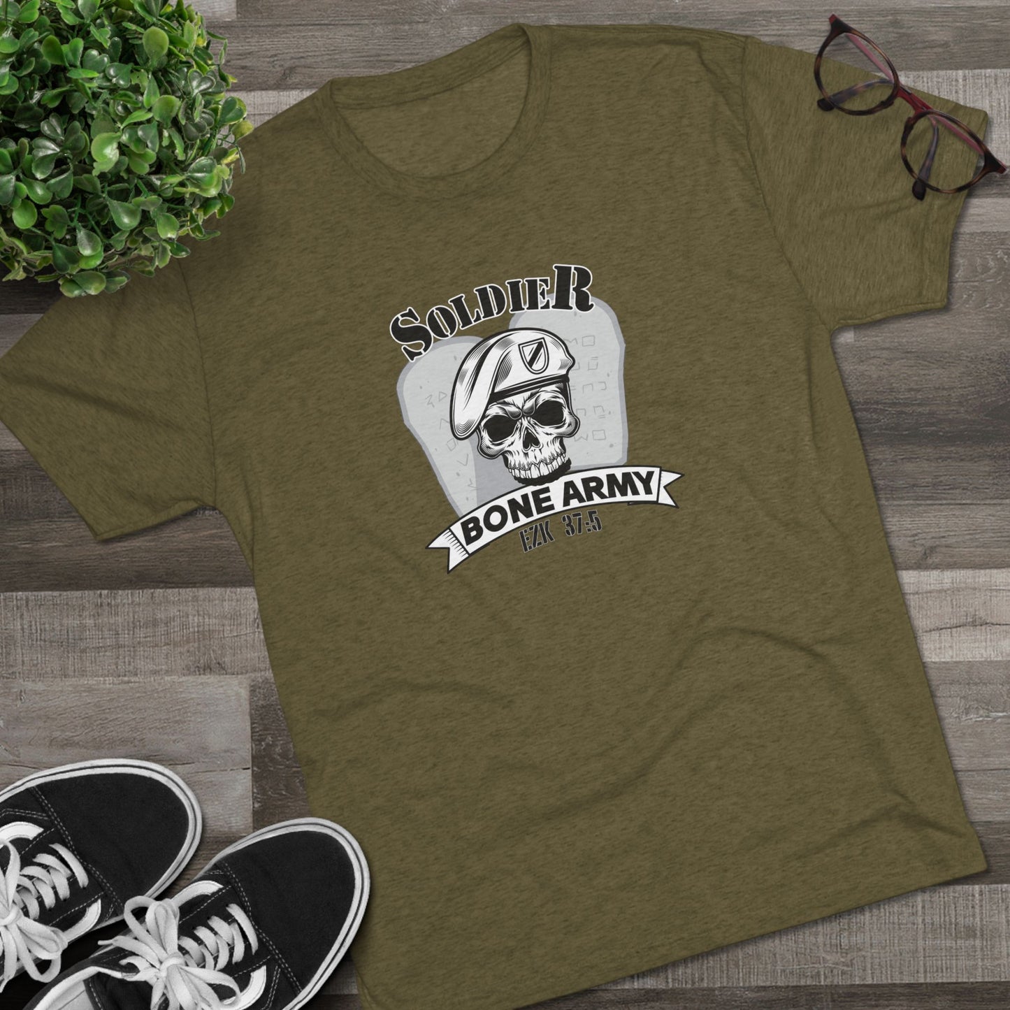 Bone Army Solider - Ezekiel 37:5 (Men's)