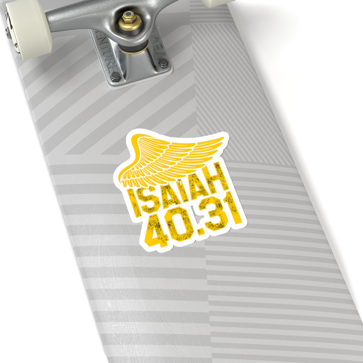 Soar on Wings - Isaiah 40:31 - Kiss-Cut Sticker