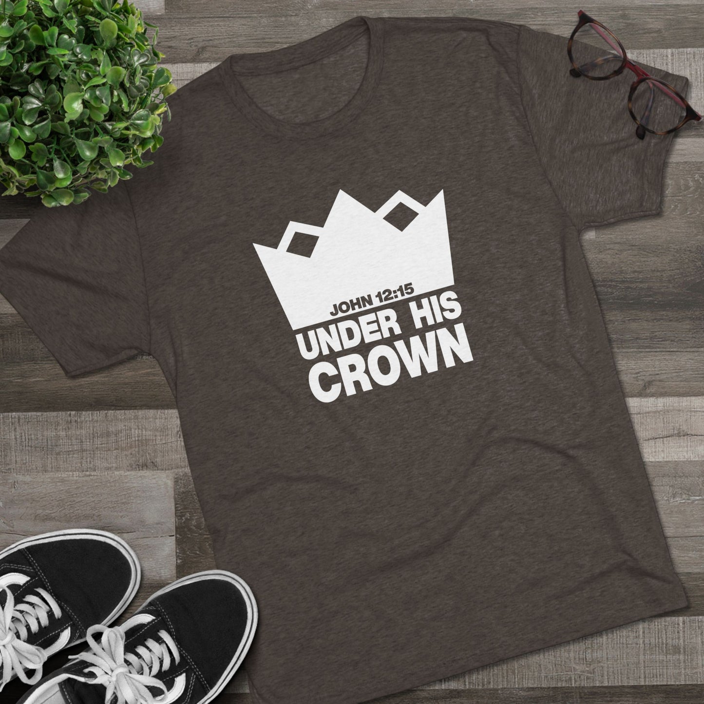 Under His Crown - John 12:15 (Men's)