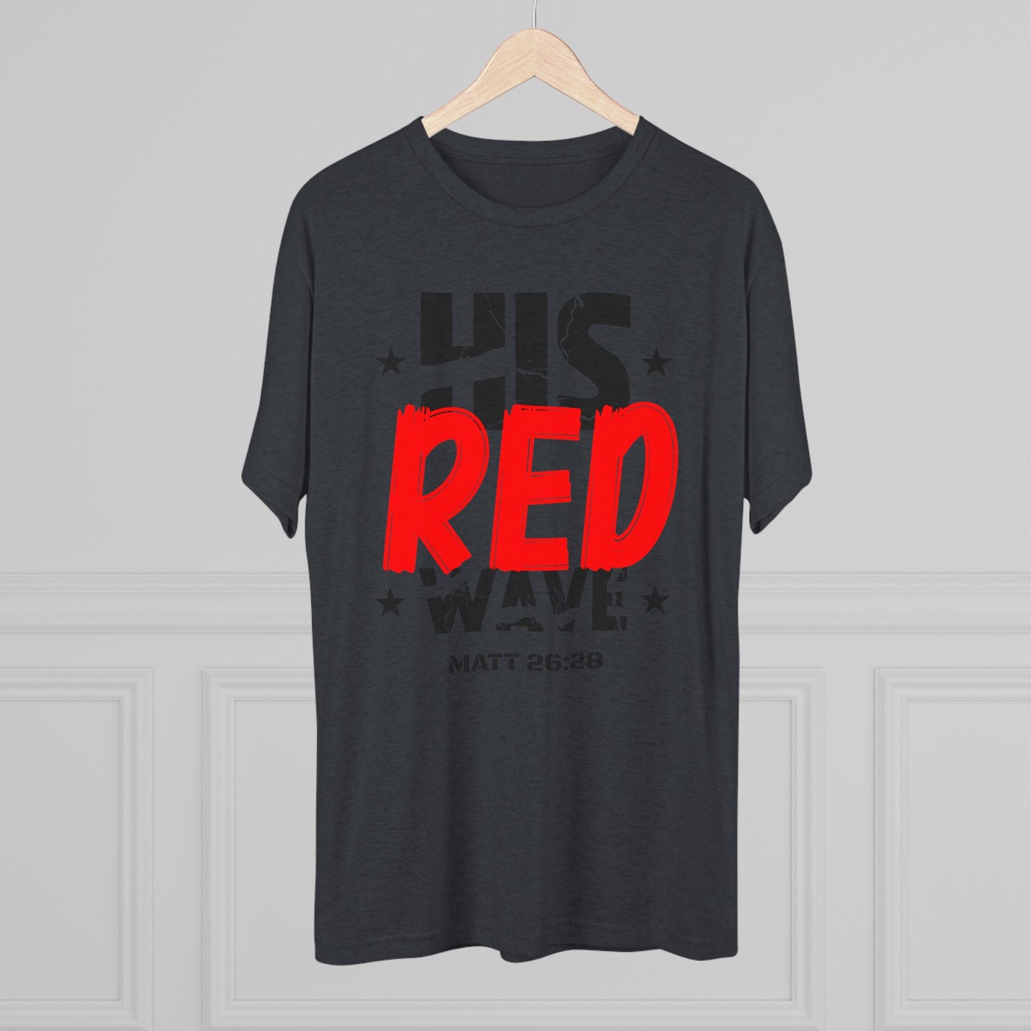 His Red Wave - Matt 26:28 (Men's)