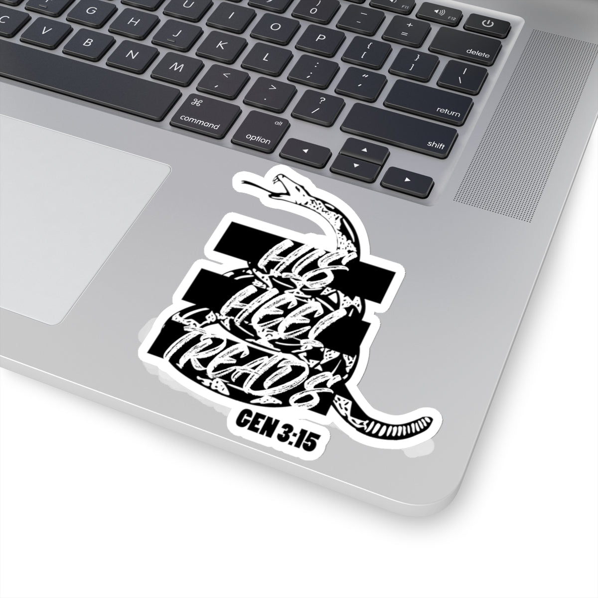 His Heel Treads - Kiss-Cut Sticker