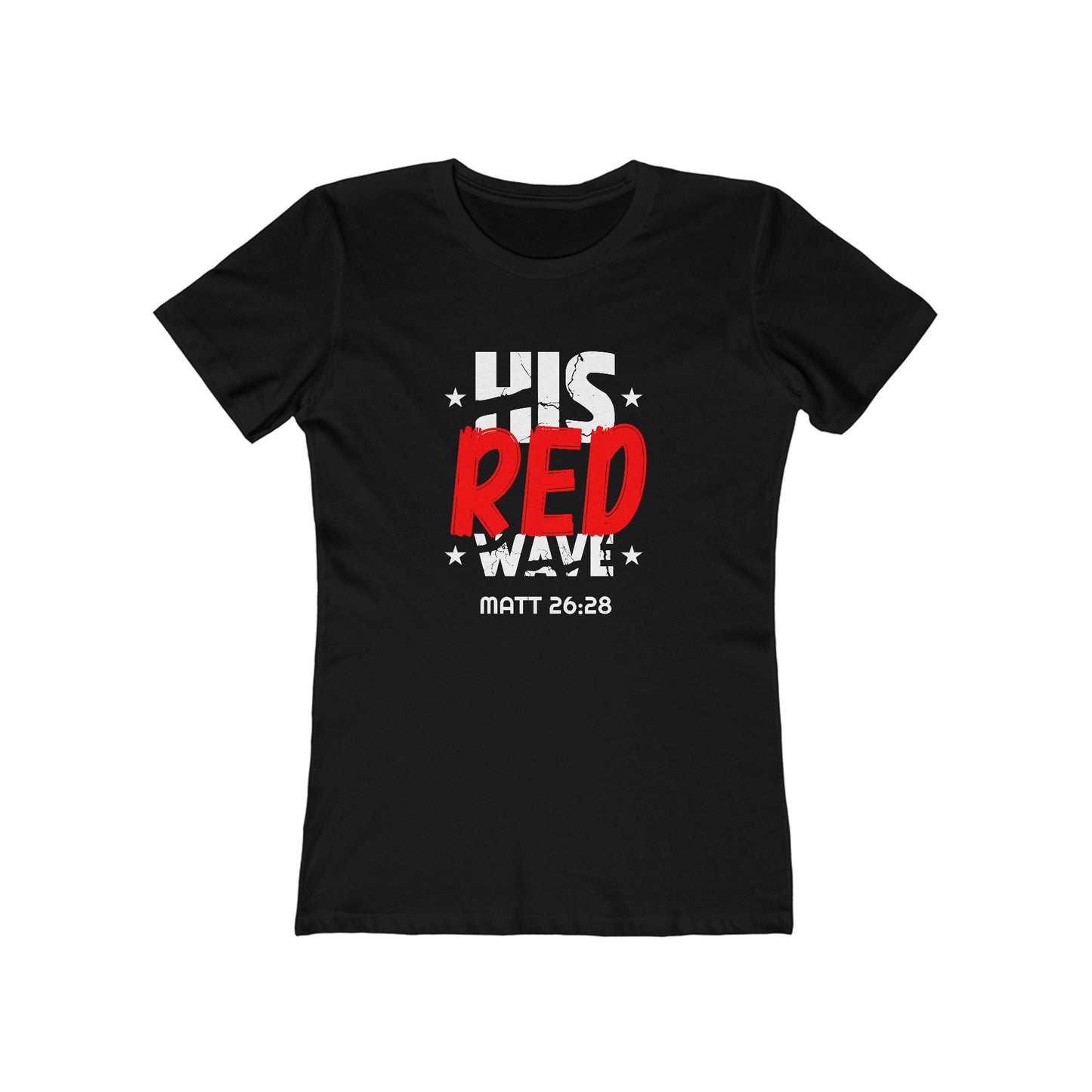 His Red Wave - Matt 26:28 (Women's)