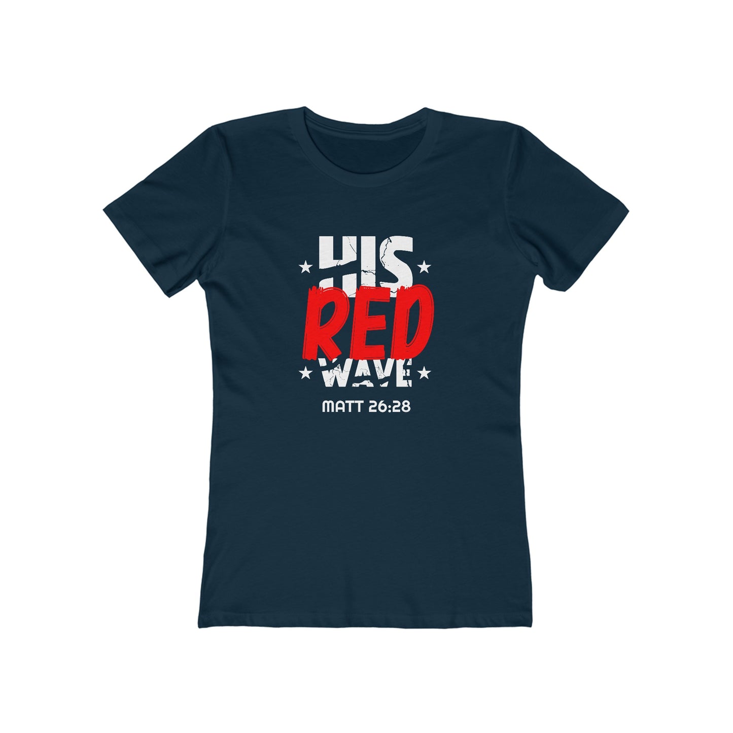 His Red Wave - Matt 26:28 (Women's)