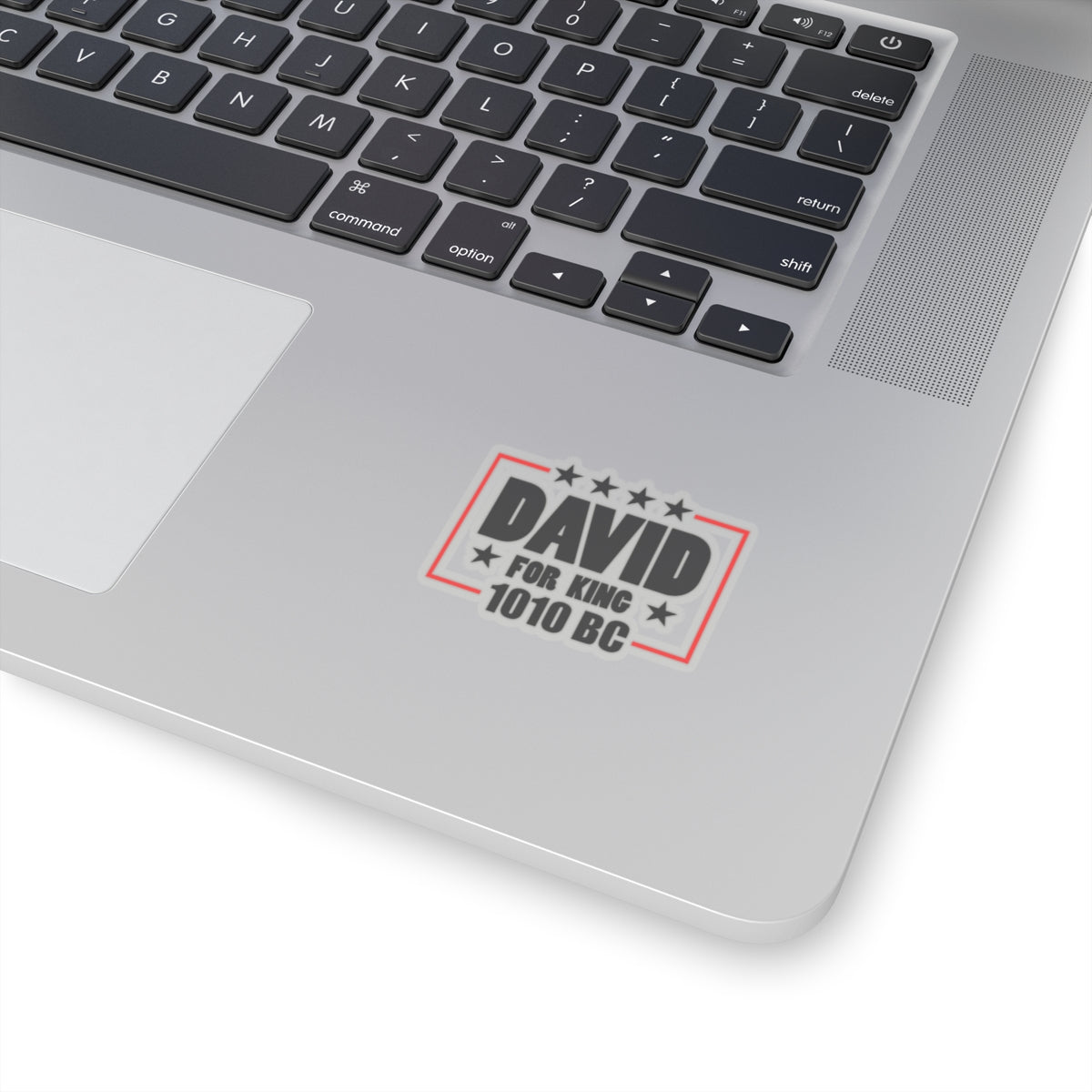 David for King 1010 BC - Election - Kiss-Cut Sticker