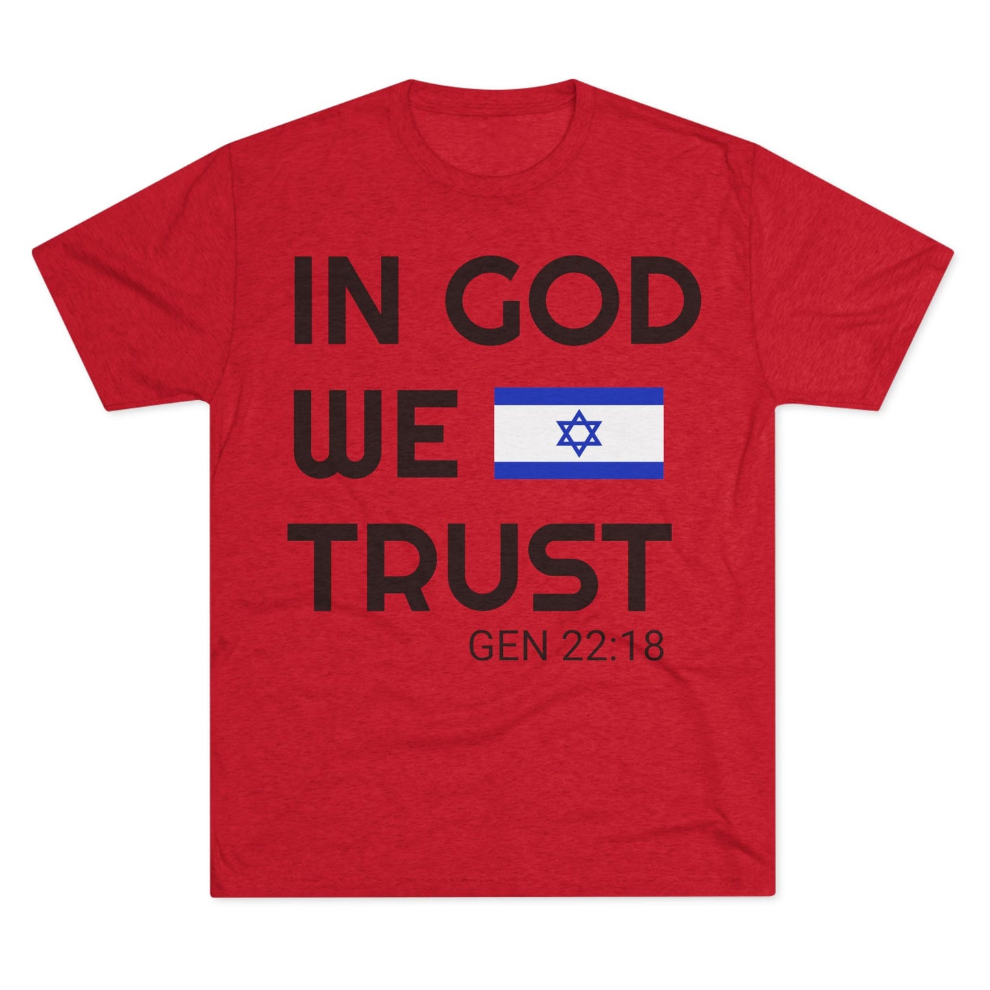 In God We Trust - ISRAEL (Men's)