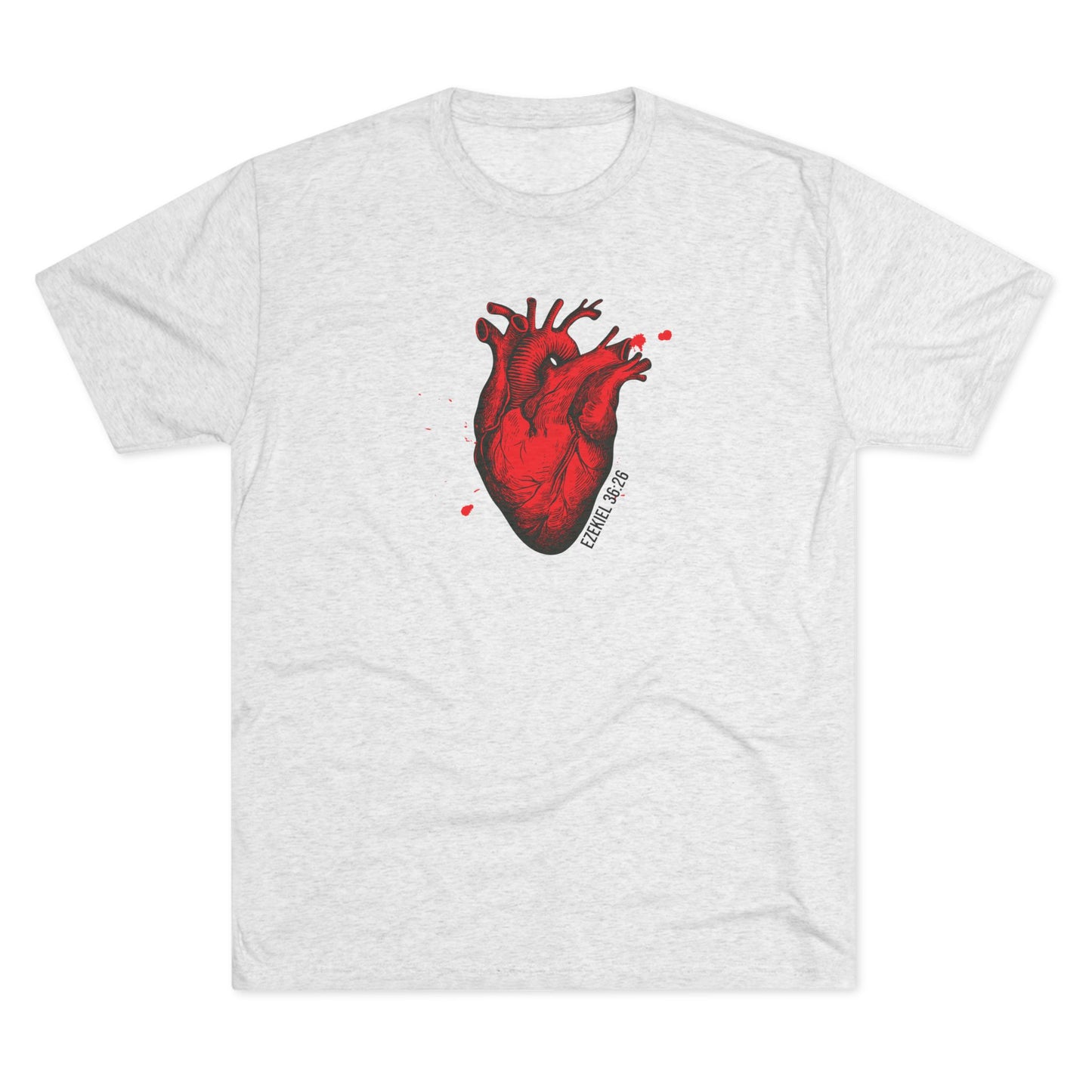 He Gave Me a New Heart - Ezekiel 36:26 (Men's)