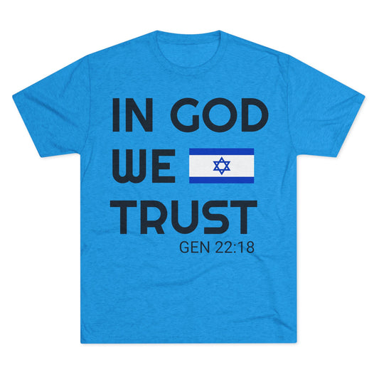 In God We Trust - ISRAEL (Men's)