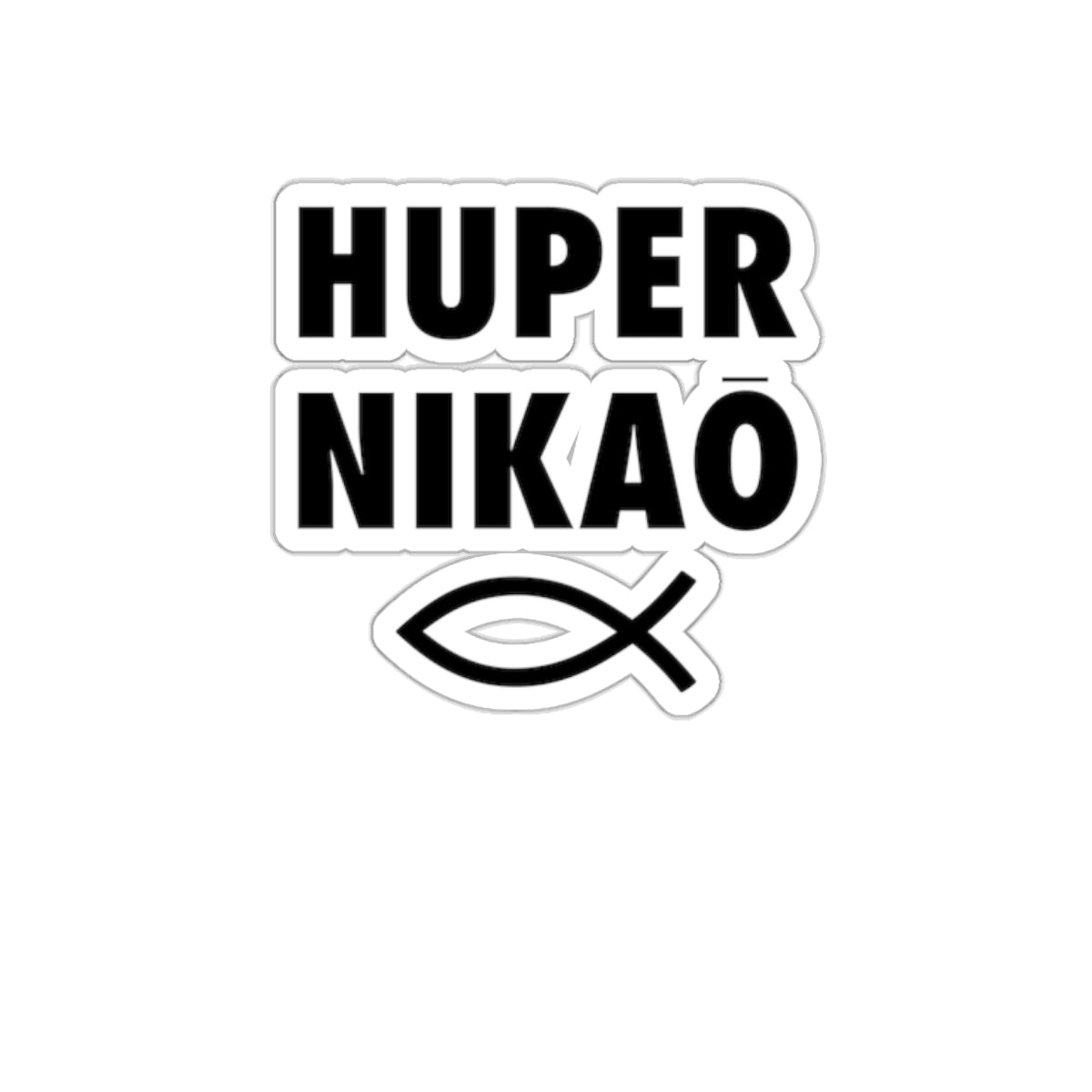 Huper Nikao - Conquerors - Kiss-Cut Sticker