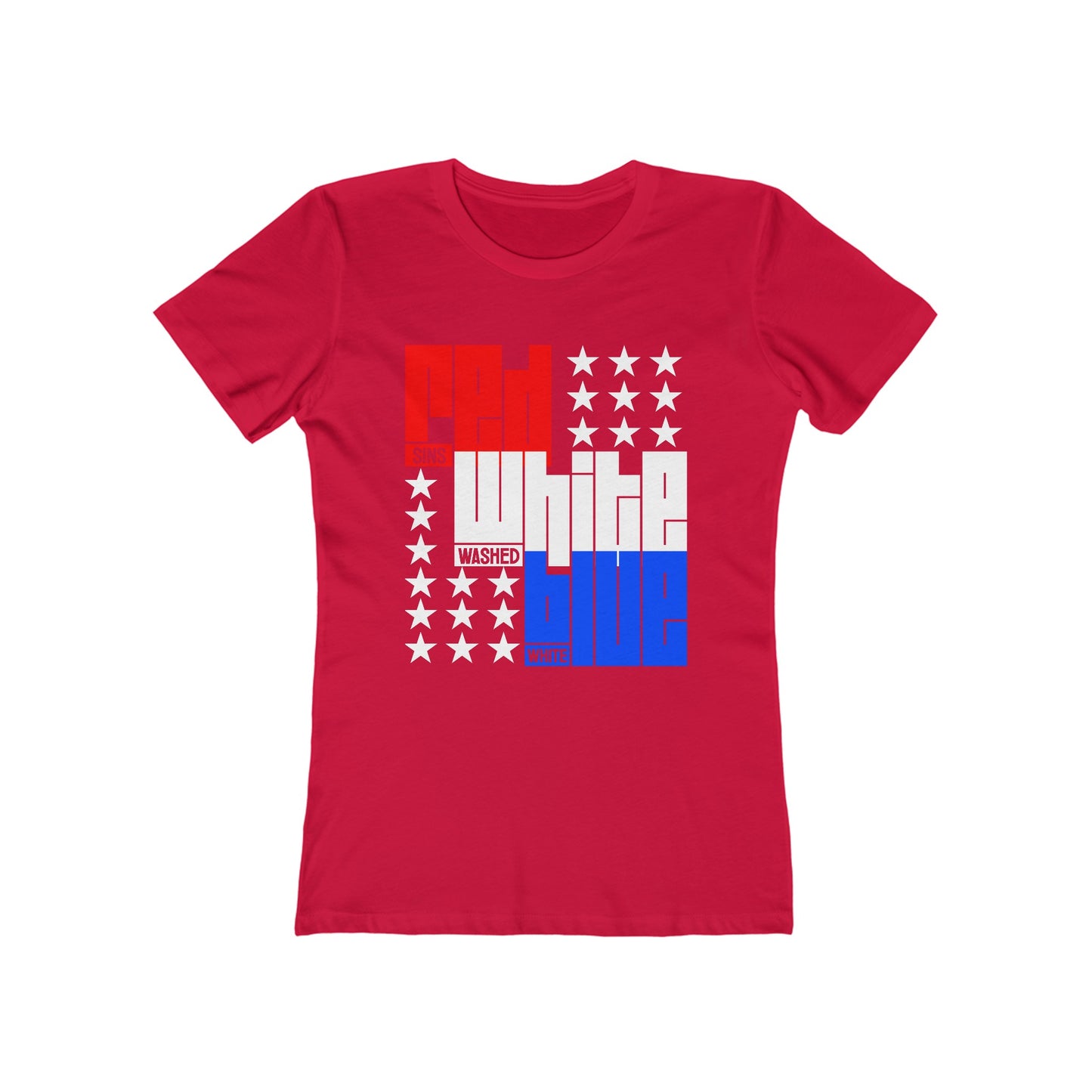 Red, White, Blue - Sins, Washed, Clean (Women's)