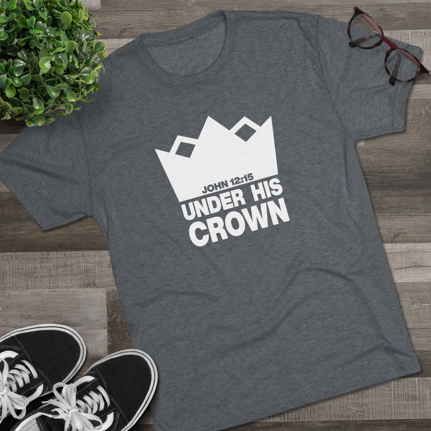 Under His Crown - John 12:15 (Men's)