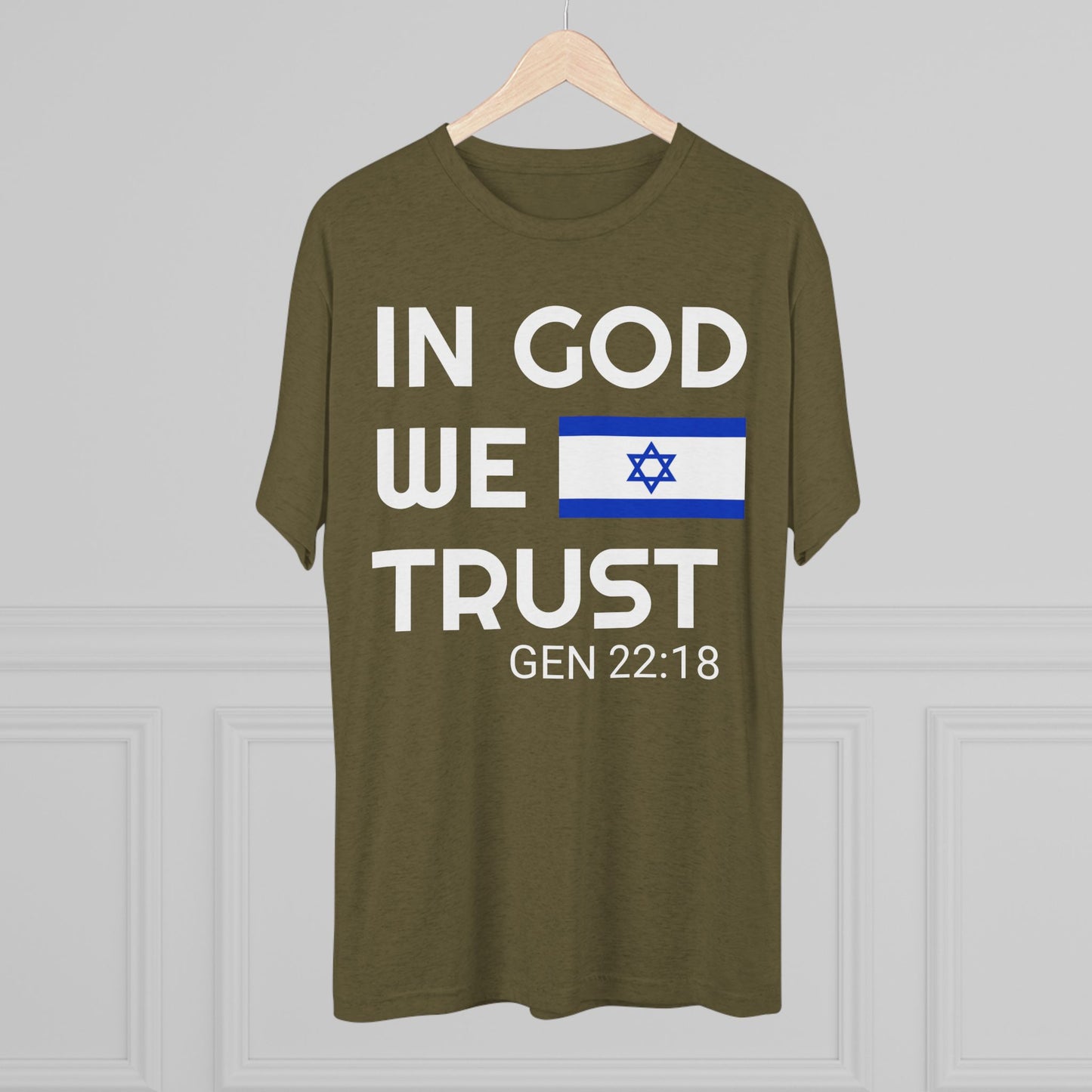 In God We Trust - ISRAEL (Men's)