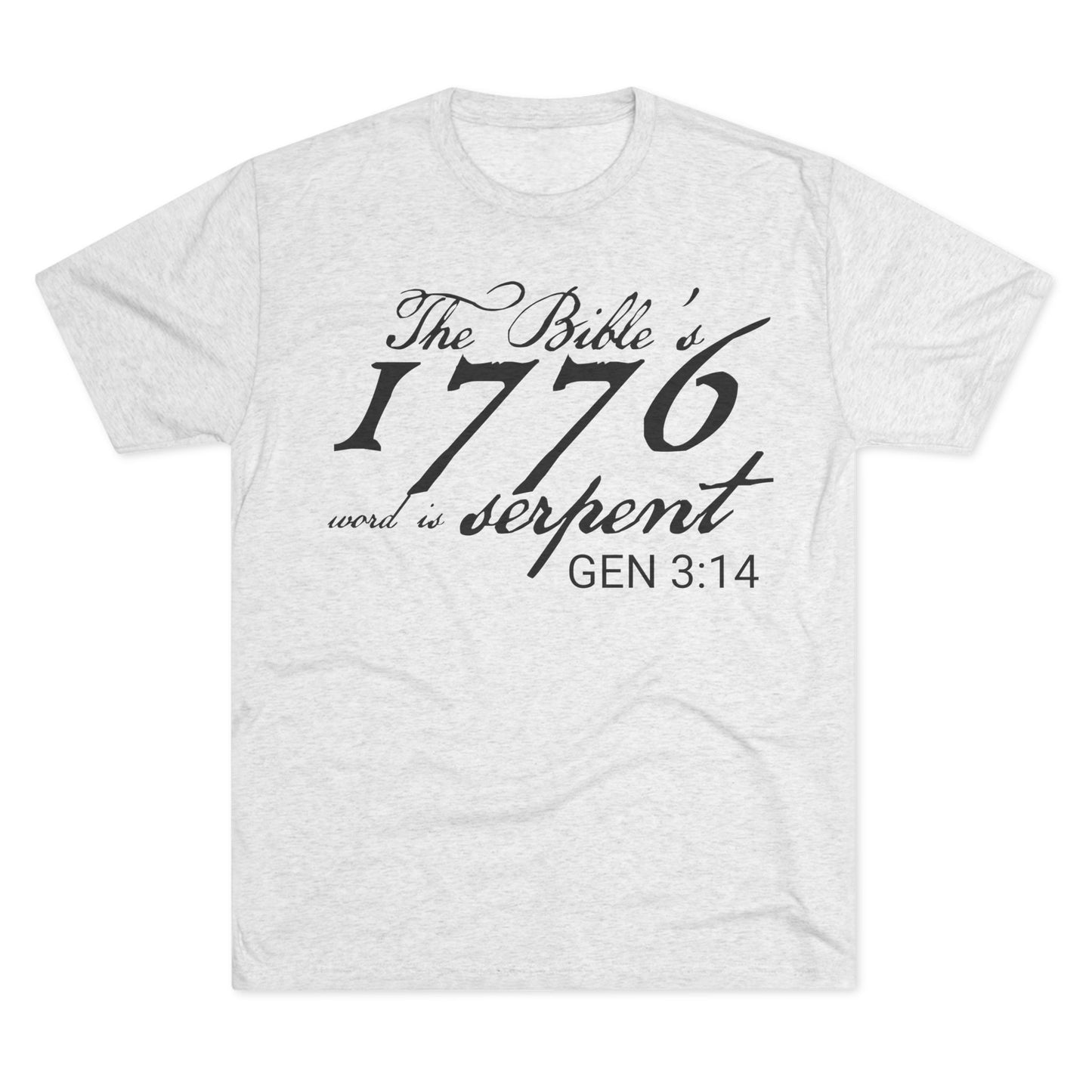 The Bible's 1776 word is Serpent (Men's)