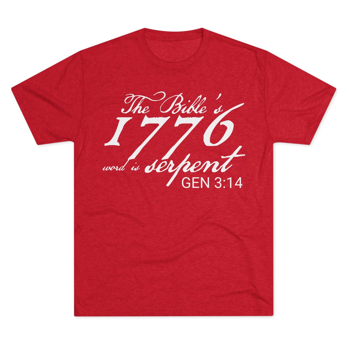 The Bible's 1776 word is Serpent (Men's)