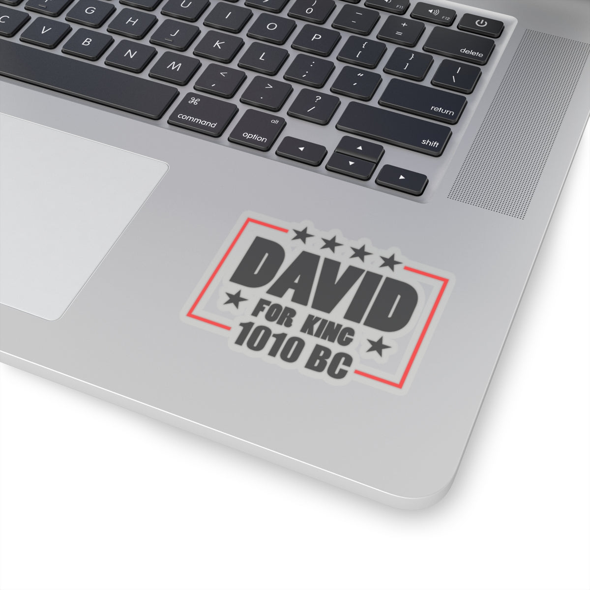 David for King 1010 BC - Election - Kiss-Cut Sticker