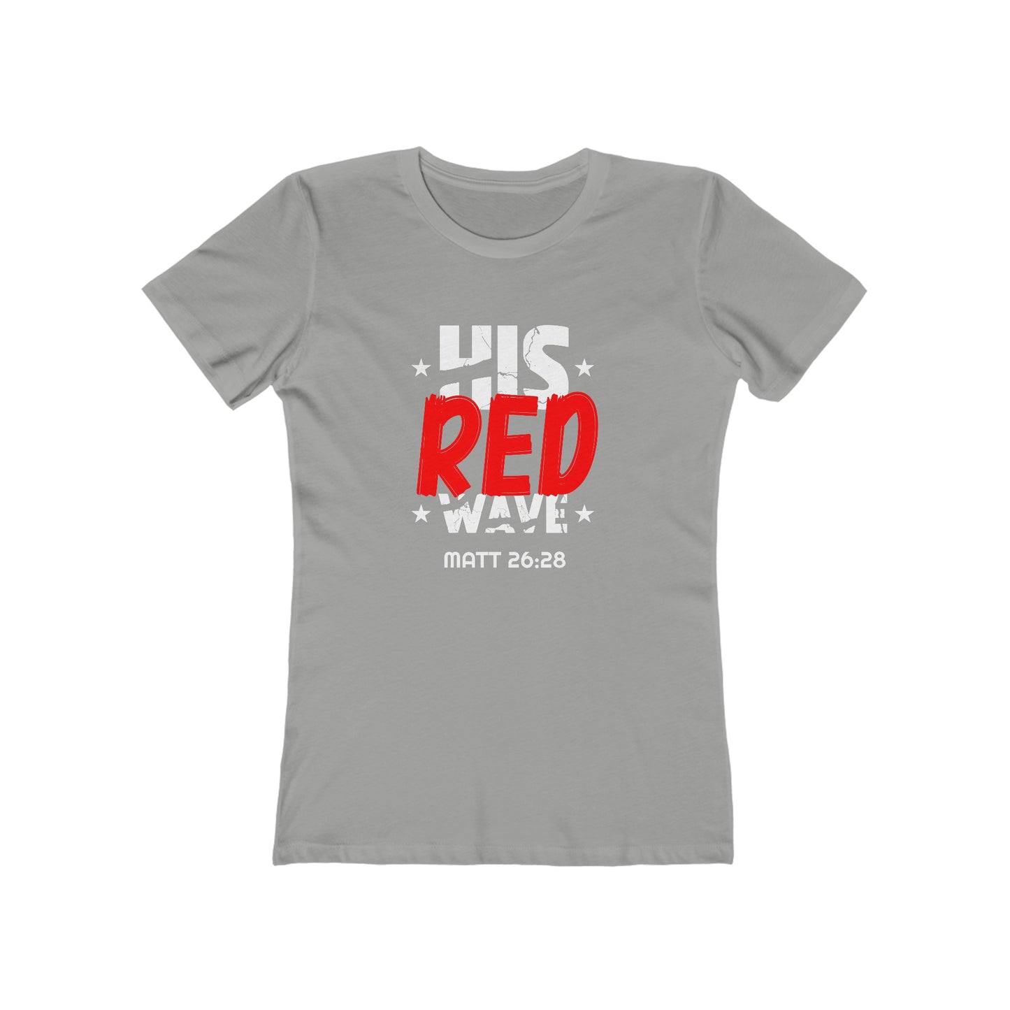 His Red Wave - Matt 26:28 (Women's)