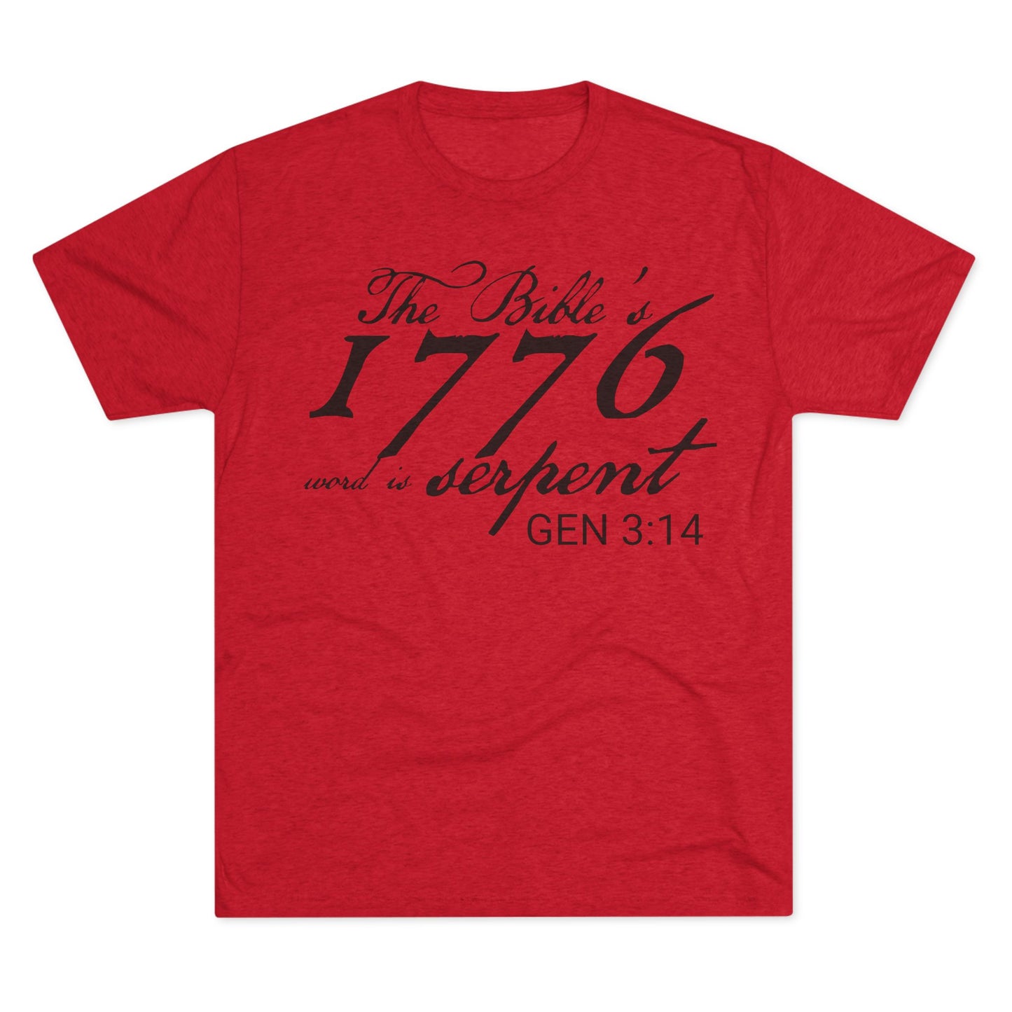 The Bible's 1776 word is Serpent (Men's)