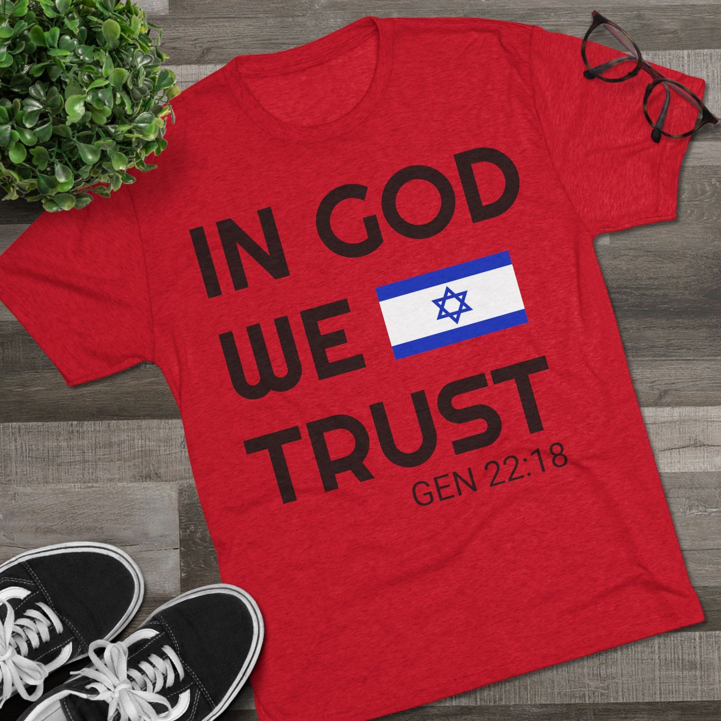 In God We Trust - ISRAEL (Men's)