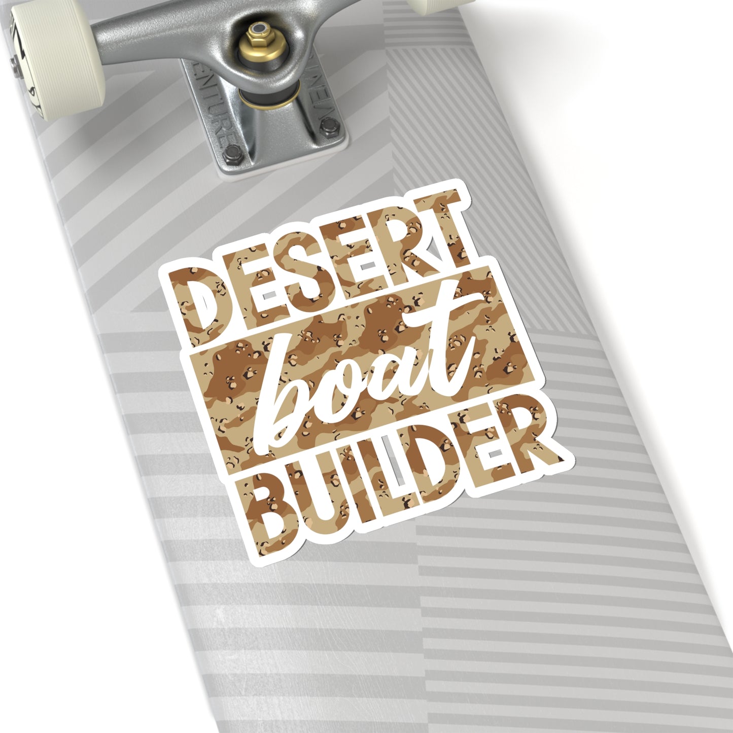 Desert Boat Builder - Kiss-Cut Sticker