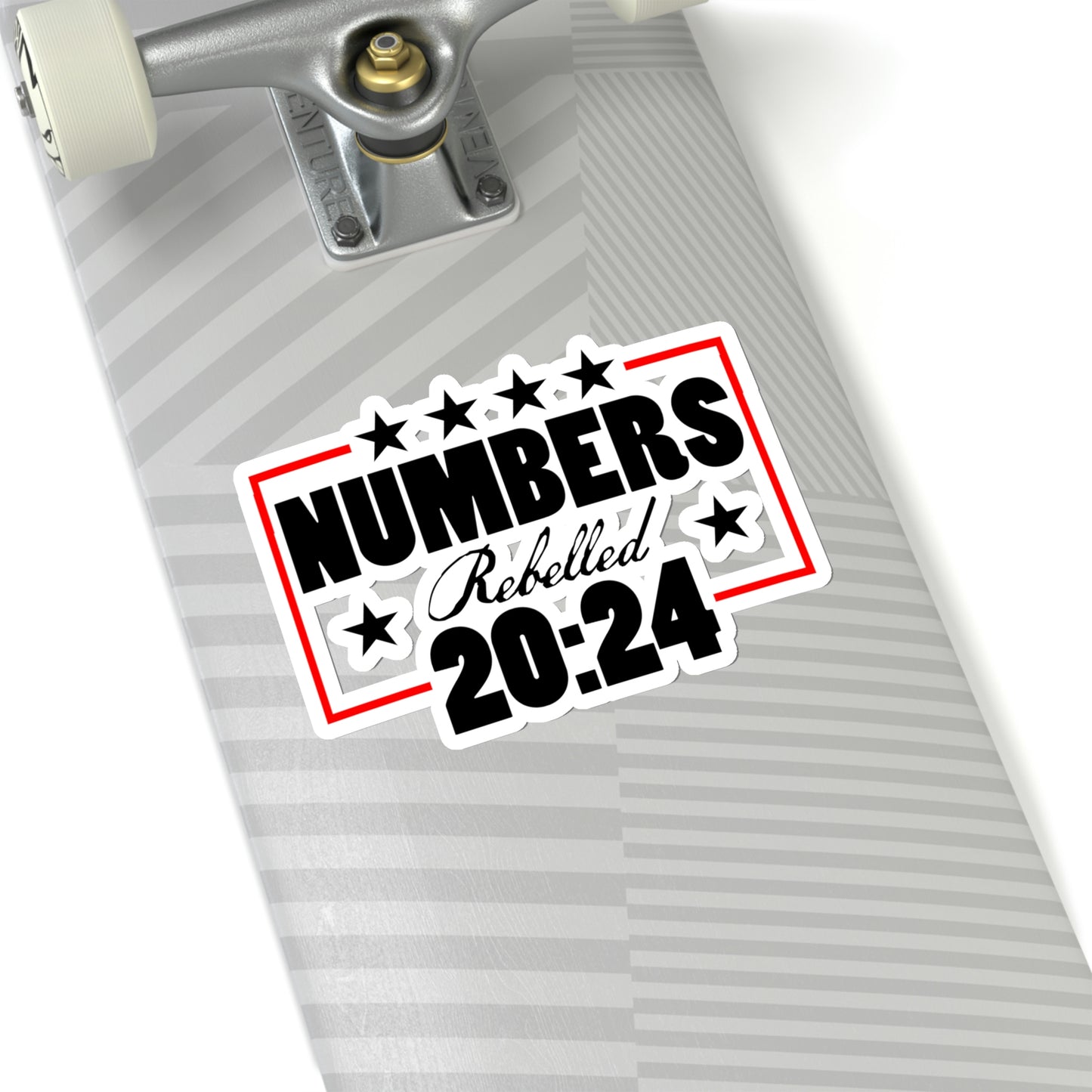 Election 2024 - Numbers Rebelled - Kiss-Cut Sticker