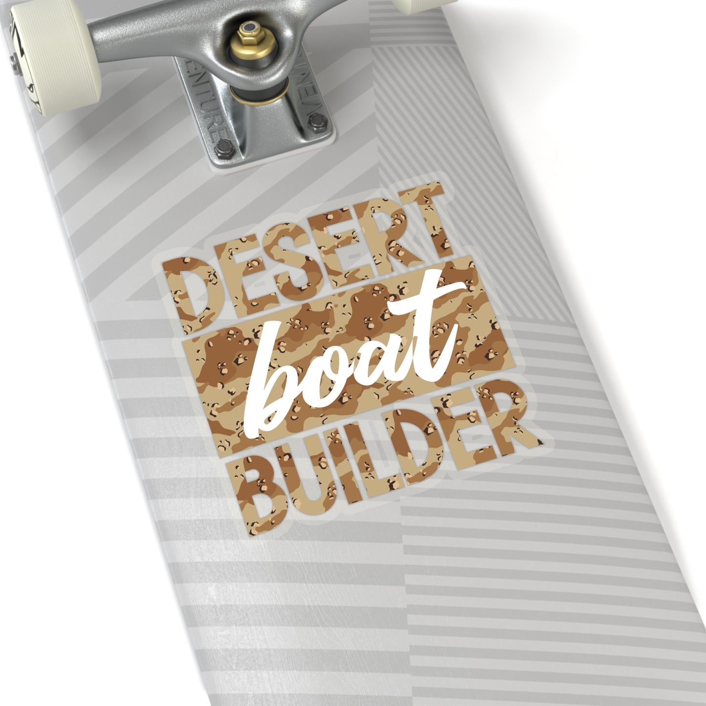 Desert Boat Builder - Kiss-Cut Sticker