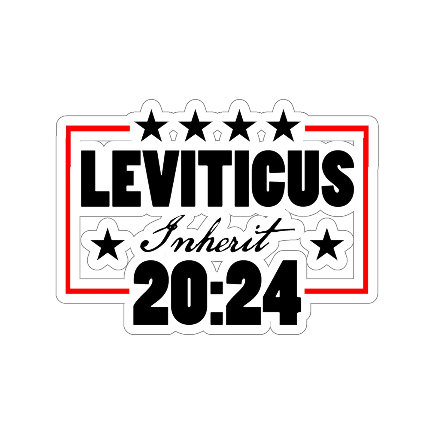 Election 2024 - Leviticus Honor - Kiss-Cut Sticker